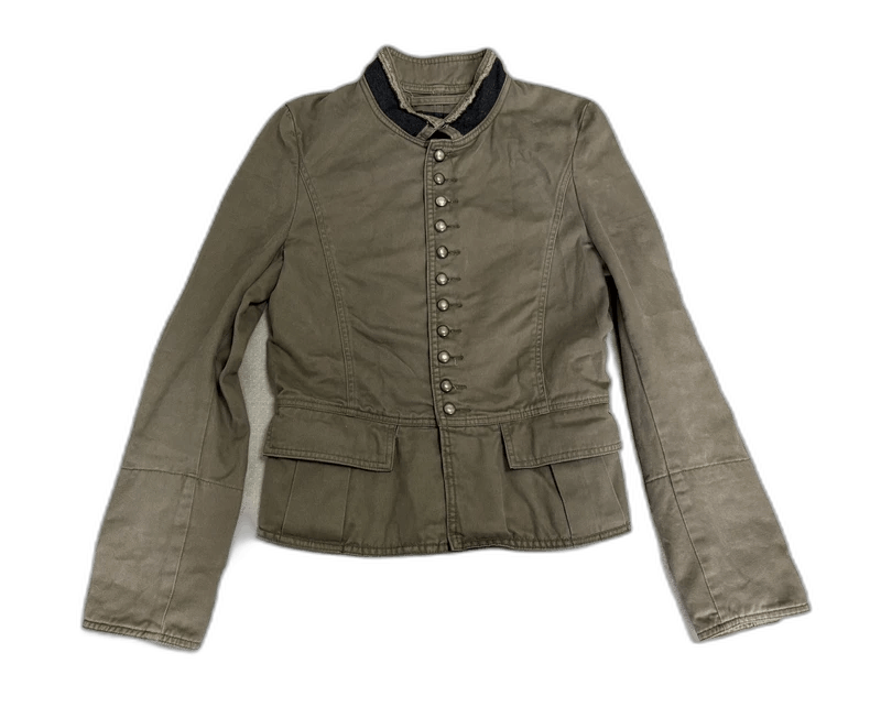 Yohji Yamamoto Vintage Zucca Napoleon Style Jacket-2506 Size M / US 6-8 / IT 42-44 - 1 Thumbnail