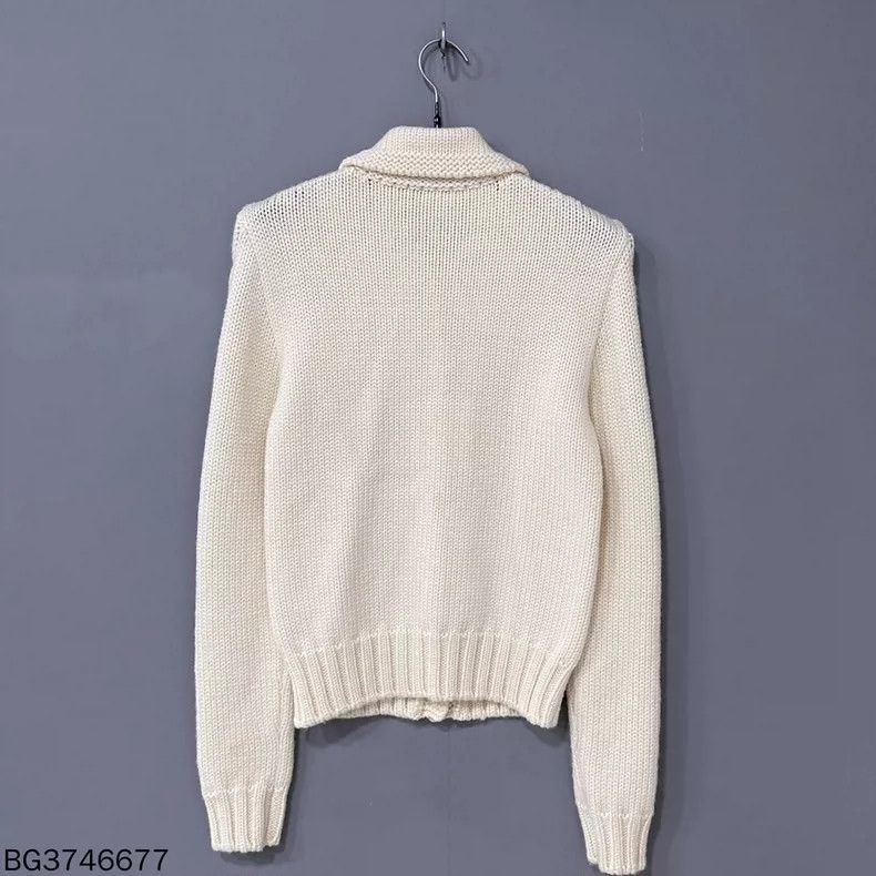 Loewe LOEWE Golden logo knit sweater Size S / US 4 / IT 40 - 6 Thumbnail