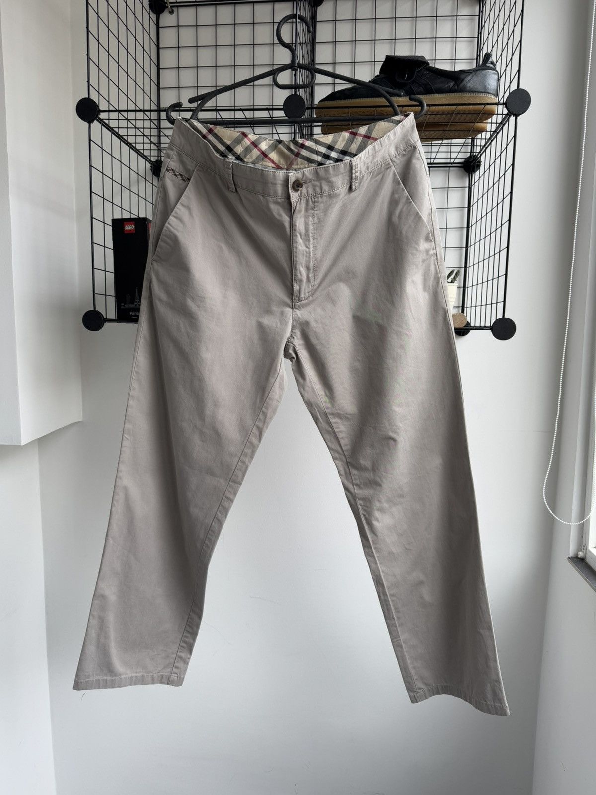 Burberry × Vintage Vintage Burberry Nylon Pants Size US 34 / EU 50 - 1 Thumbnail