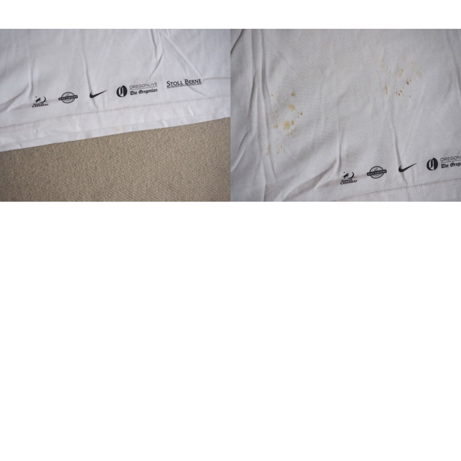 Nike Nike Cycle Oregon 2014 Magnificent Seven Film Biking MTB White Tee T-Shirt XL Shirt Men Dark? Size US XL / EU 56 / 4 - 8 Thumbnail