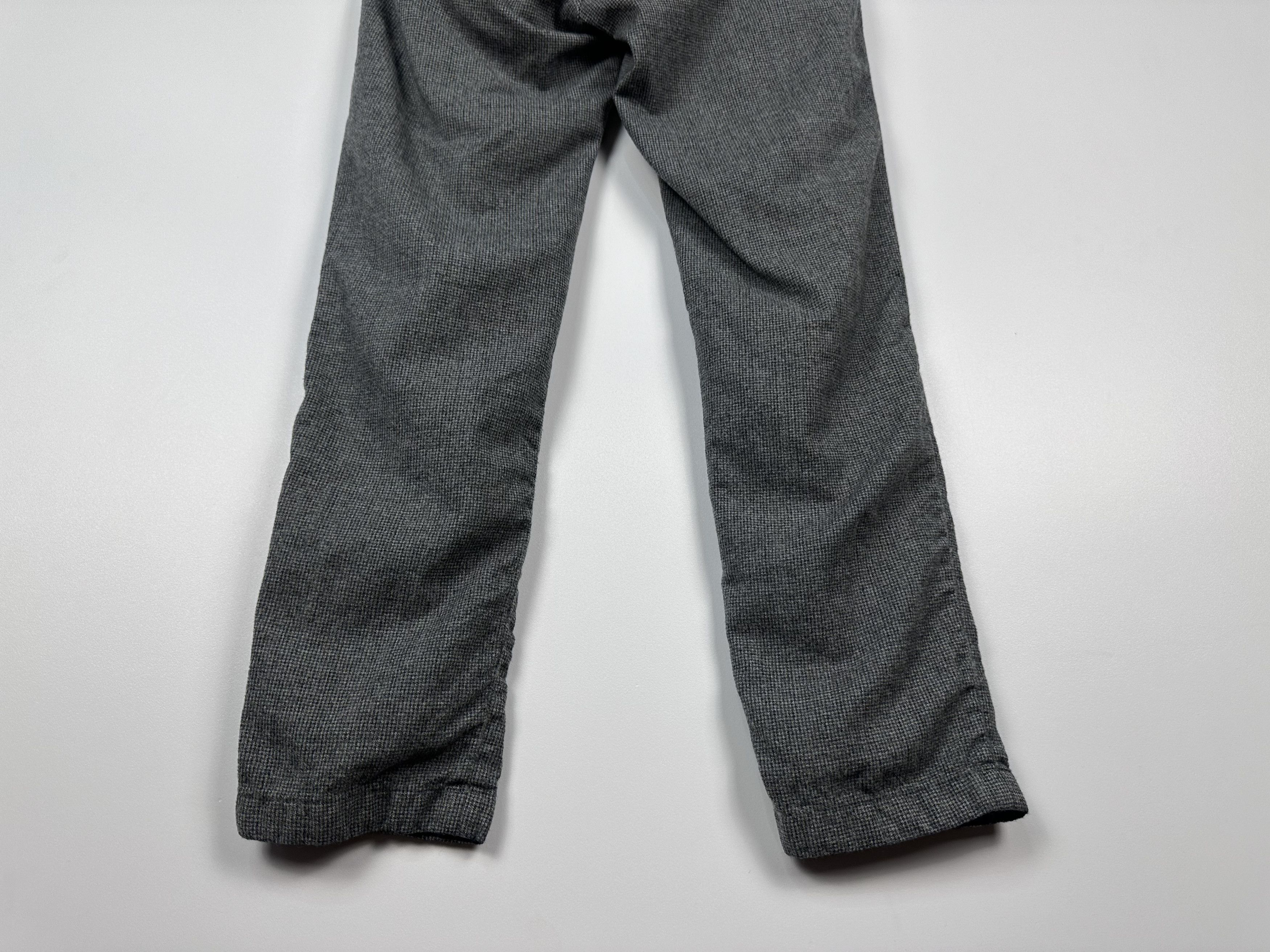 Grailed × Luigi Bianchi Luigi Bianchi Mantova Men’s Gray Wool Trousers Pant Size 50R Size 50R - 7 Thumbnail