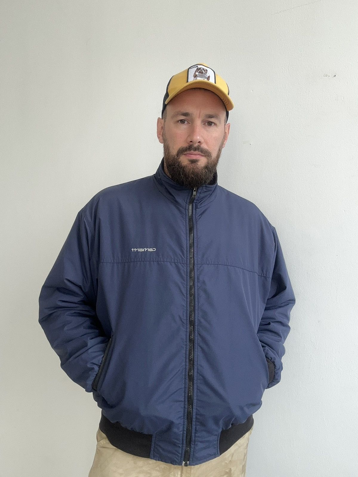 Carhartt Carhartt Bomber Jacket Workwear Navy size XL Size US XL / EU 56 / 4 - 2 Thumbnail