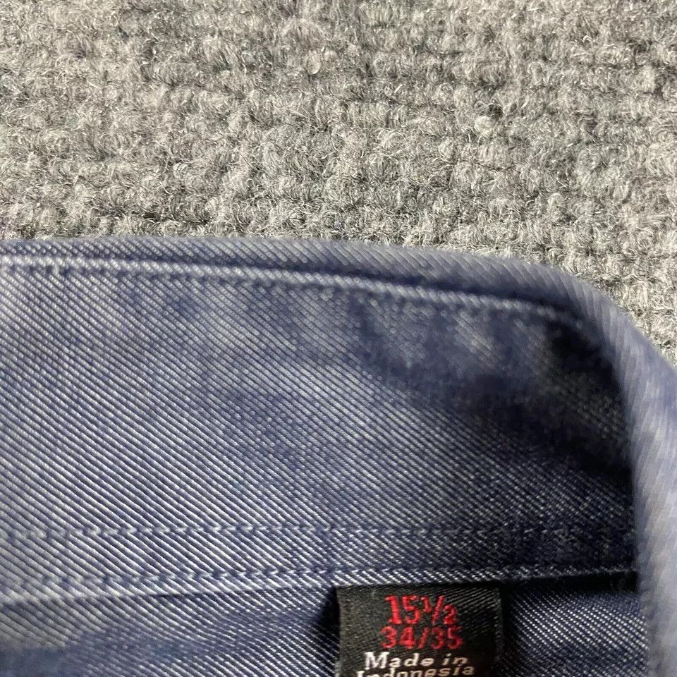 Rock & Republic Rock & Republic Shirt Men's 15.5 Slim Fit 34/35 Button Up Size US XXS / EU 40 - 4 Thumbnail