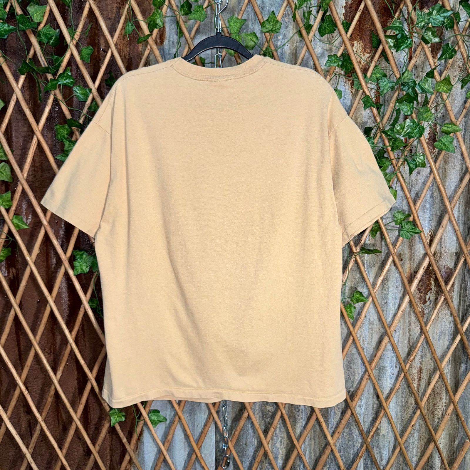 Hanes Vintage Y2K bald eagle flying 1990s nature mountains t-shirt Size US L / EU 52-54 / 3 - 2 Thumbnail