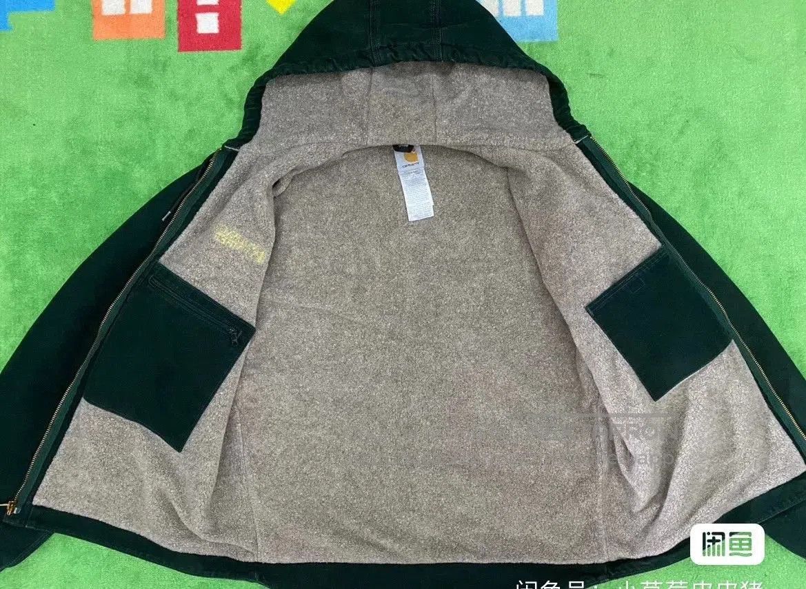 Japanese Brand Vintage Carhartt J141 Spruce Green Jacket. Size US L / EU 52-54 / 3 - 3 Thumbnail