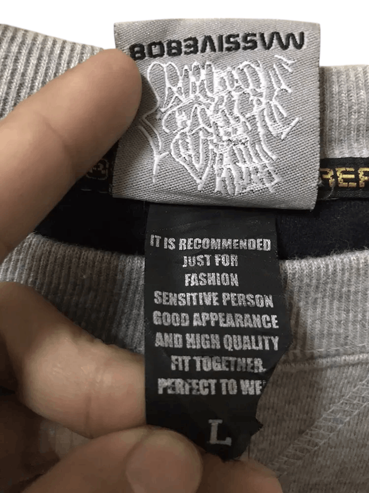 Japanese Brand Freaky Massive 808 Sweatshirts Size US L / EU 52-54 / 3 - 9 Thumbnail