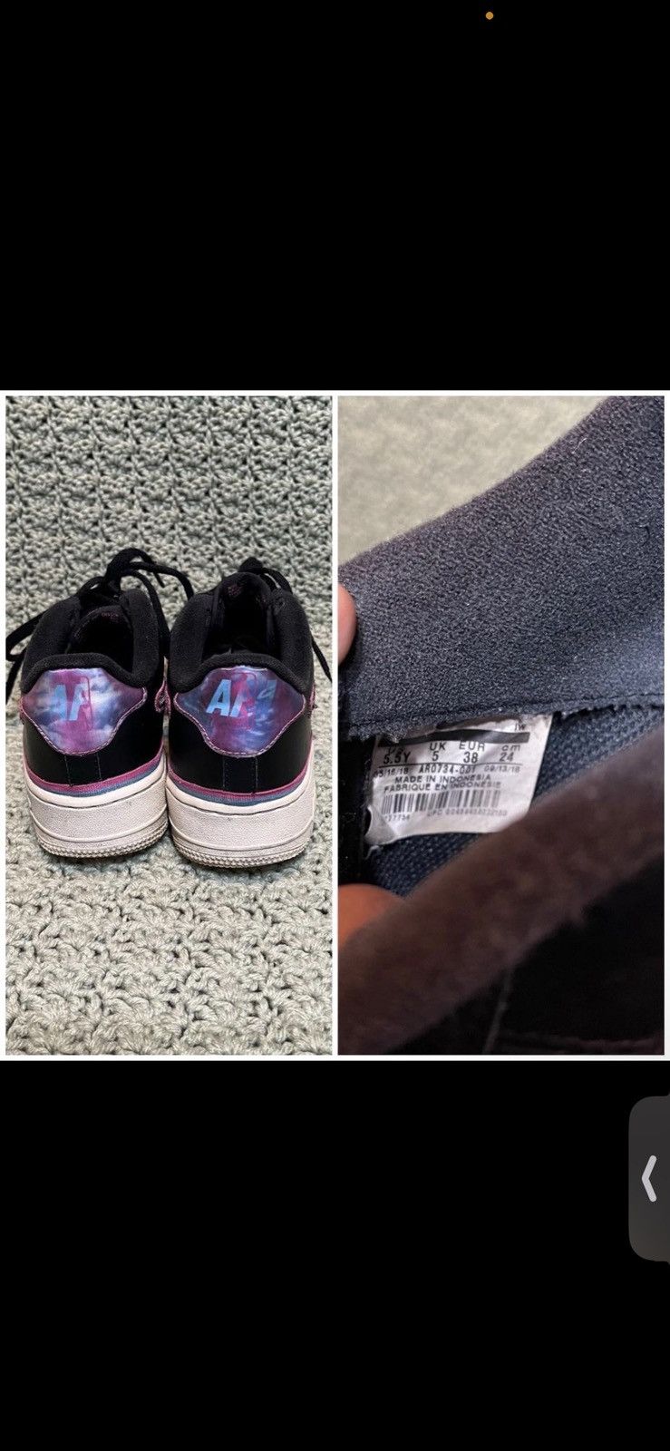 Nike Nike we Air Force 1 Low LV8 'Miami Vice' Size US 5.5 / EU 38 - 6 Thumbnail