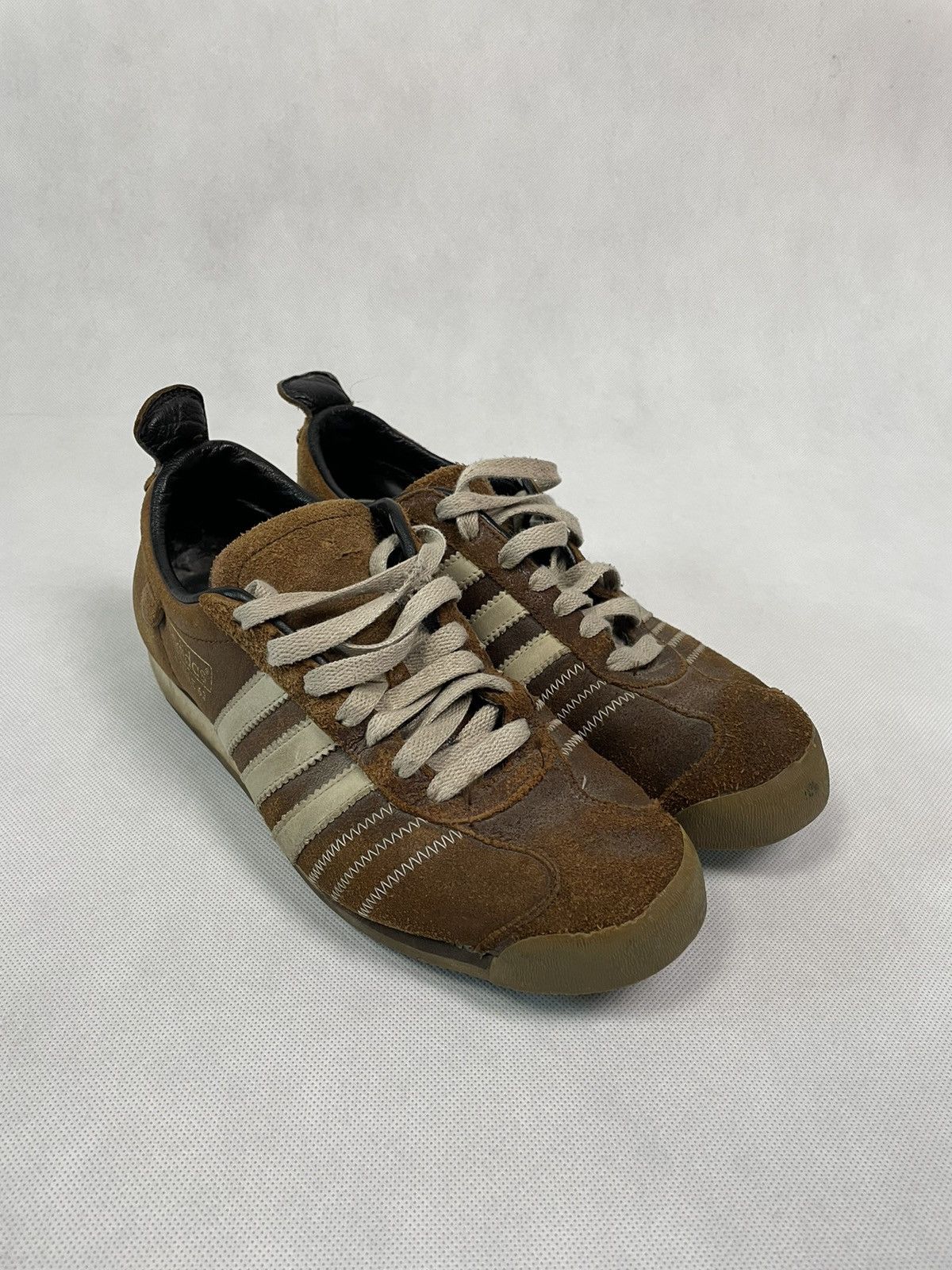 Vintage RARE Vintage Adidas Chile 62 Leather Suede Sneakers Shoes Size US 7.5 / EU 40-41 - 2 Thumbnail