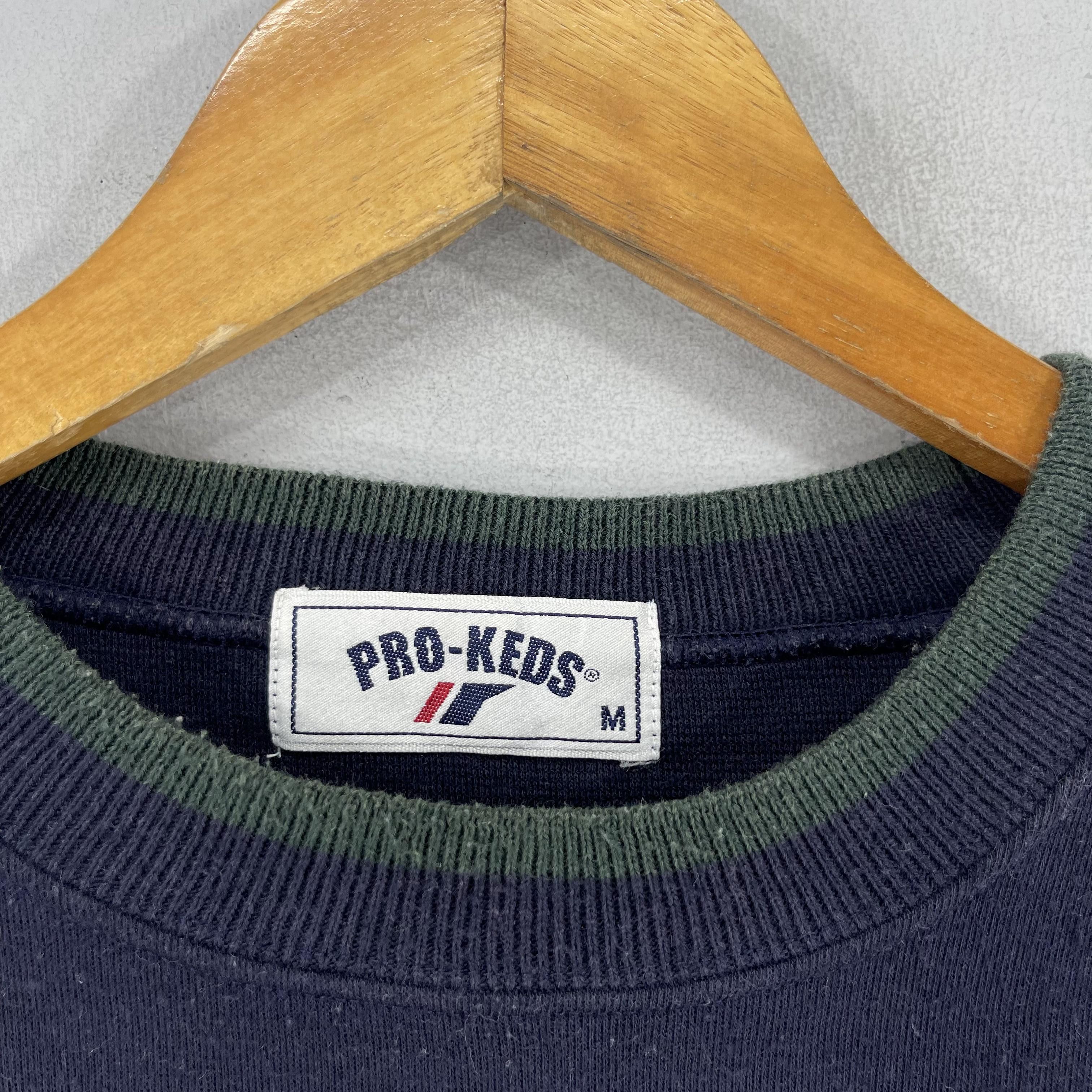 Japanese Brand × Vintage Vintage PRO KEDS Spellout Embroidery Crewneck Sweatshirt Size US M / EU 48-50 / 2 - 4 Thumbnail