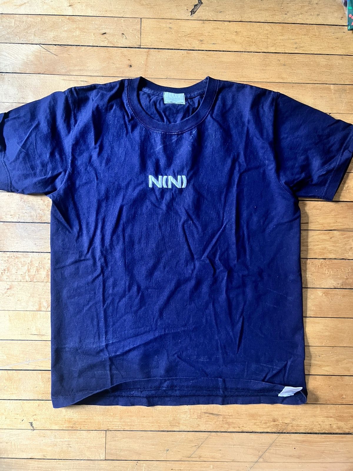 Japanese Brand × Number (N)ine × Vintage Number (N)ine Vintage 2000’s Logo T Shirt Embroidered Size US S / EU 44-46 / 1 - 1 Thumbnail