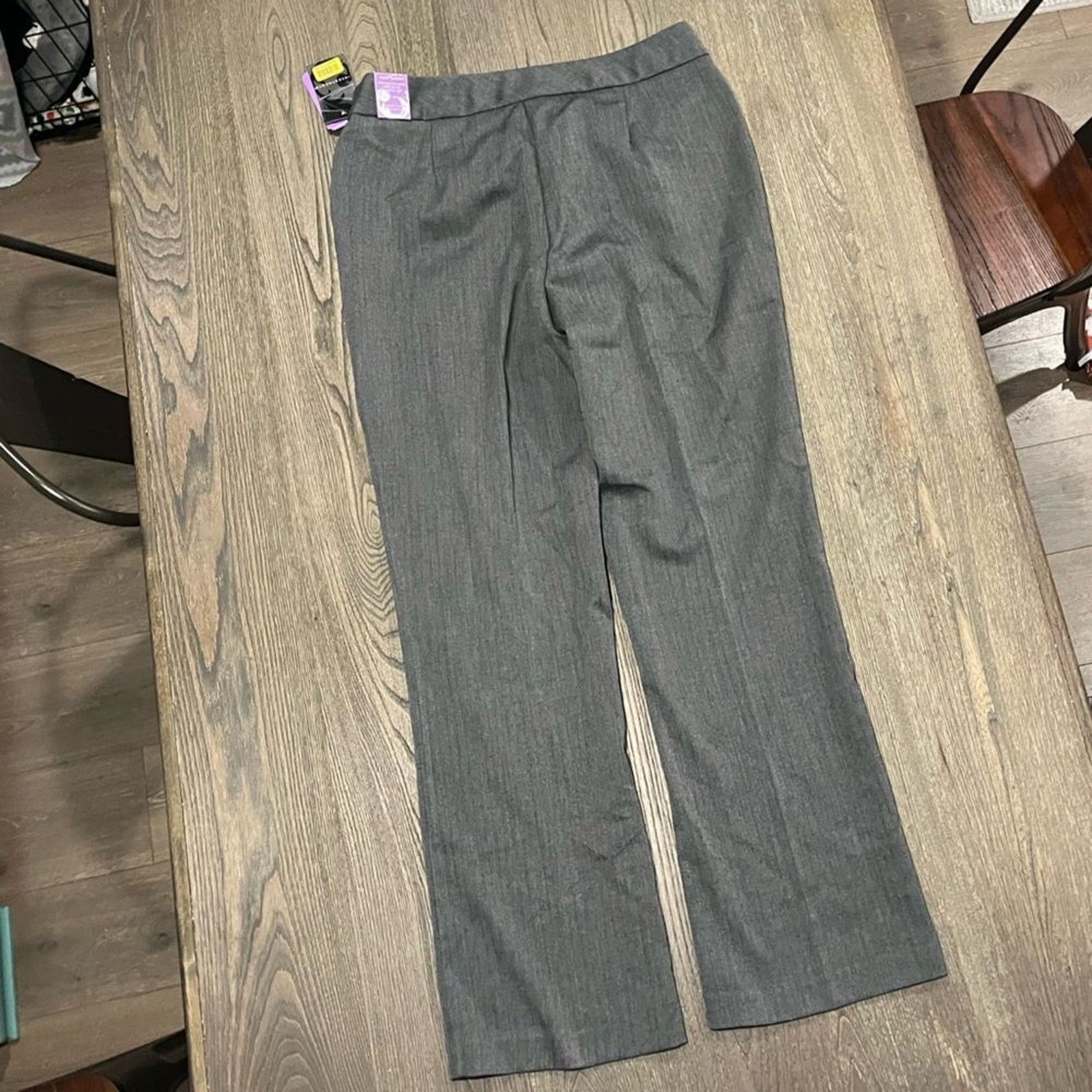 Vintage NWT Investments Barely Flare Leg Pants The PARK AVE 14 Long Size 36" / US 14 / IT 50 - 12 Thumbnail