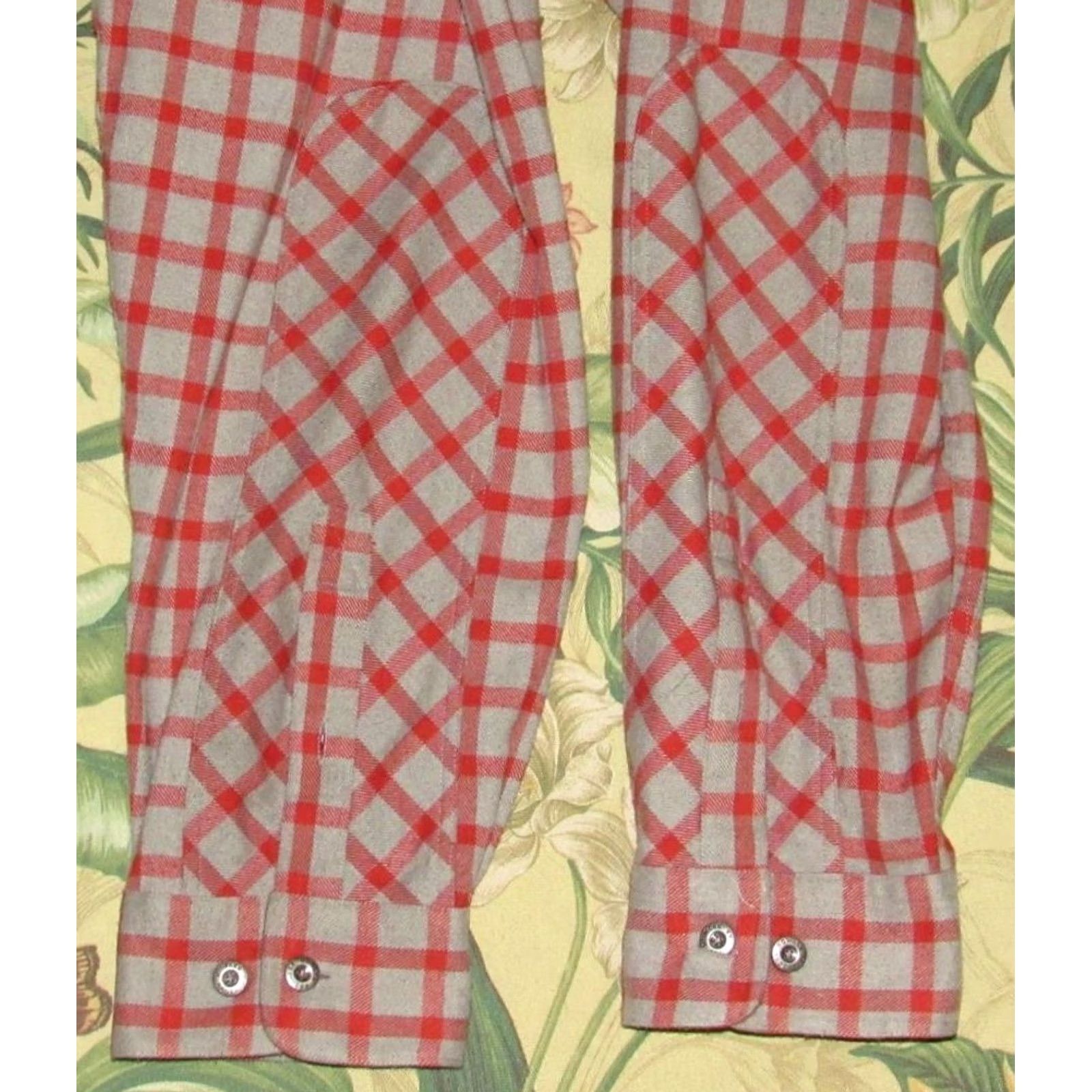 Vintage HOWLER BROS Harker Flannel Plaid Long Sleeve Button Down Shirt Large Size US L / EU 52-54 / 3 - 4 Thumbnail