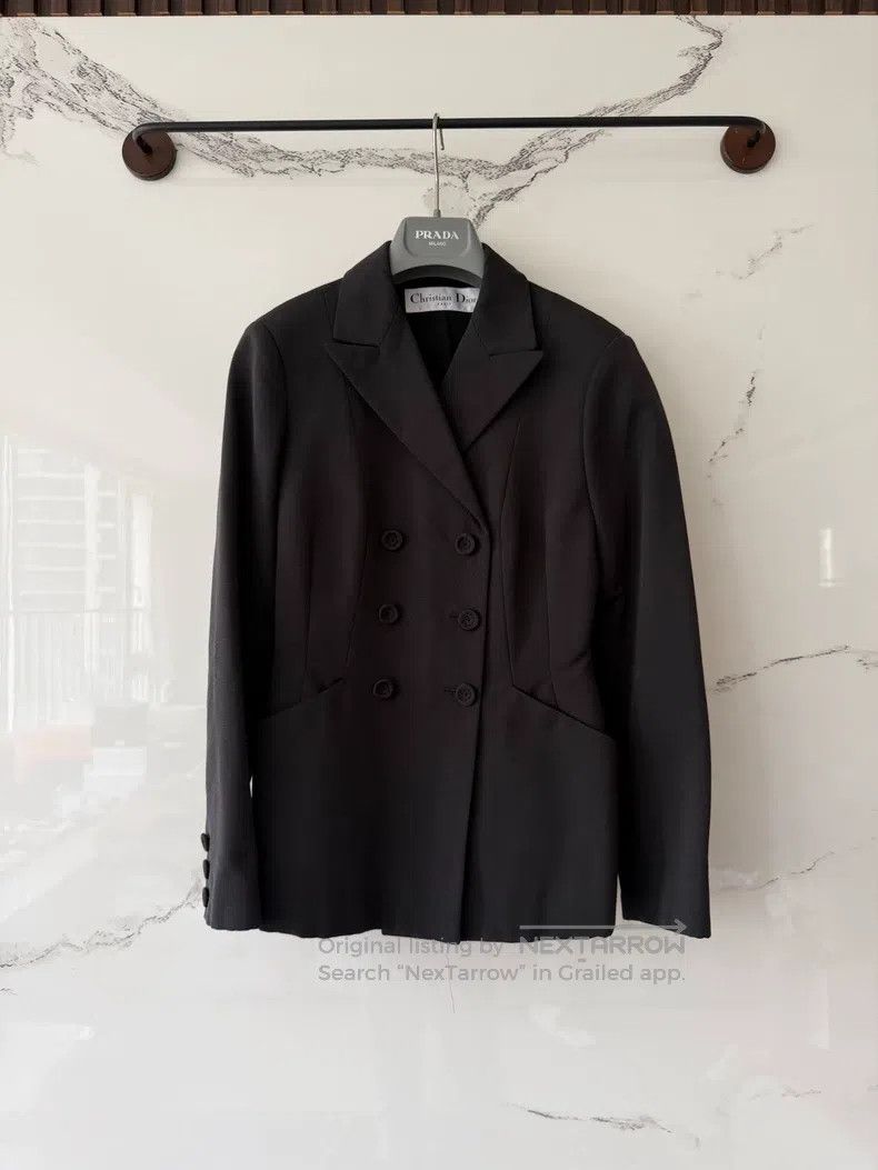 Dior Dior Black Double-Breasted Suit Size XS / US 0-2 / IT 36-38 - 1 Thumbnail