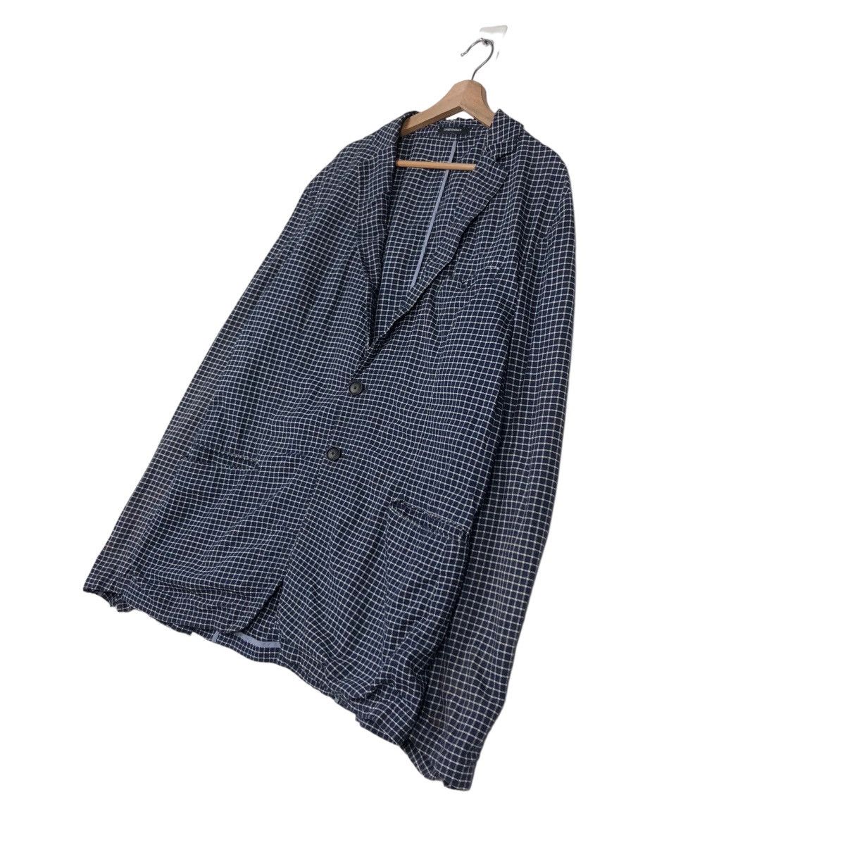 Emporio Armani 🔥Emporio Armani Tartan Design Casual Chore Jacket Size US M / EU 48-50 / 2 - 2 Thumbnail