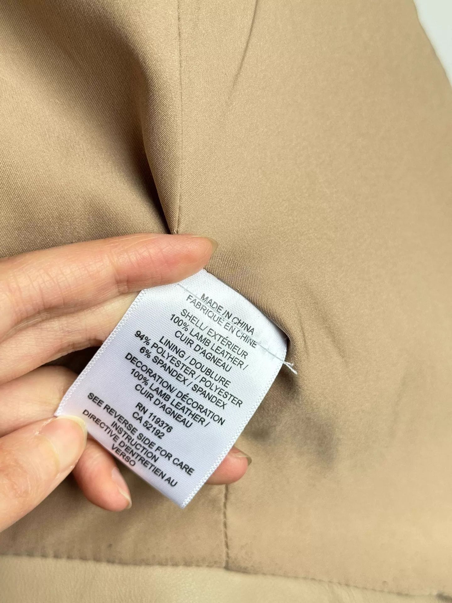 Helmut Lang Helmut Lang 2012AW Asymmetric Leather Jacket Size P Size ONE SIZE - 7 Thumbnail