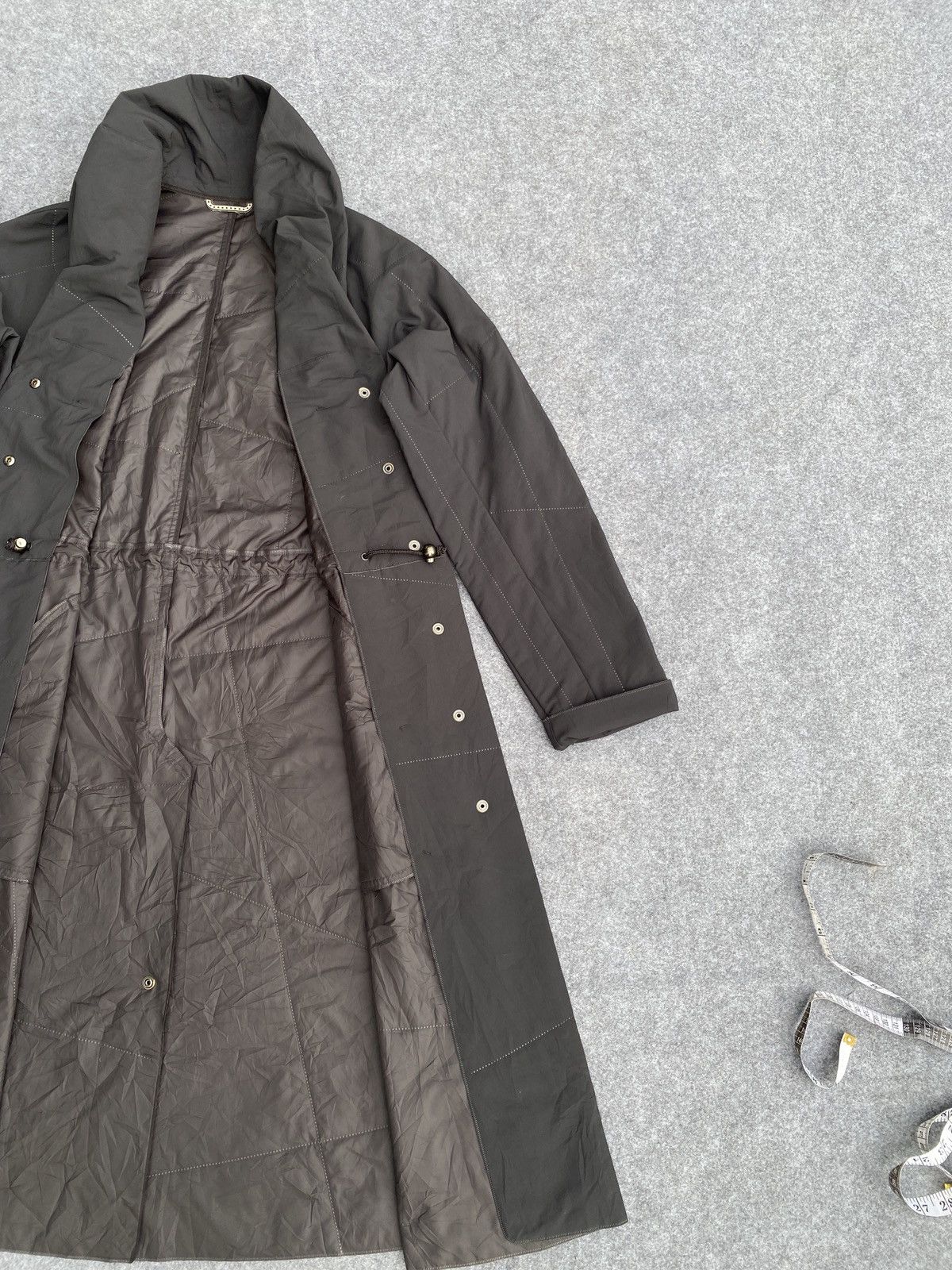 Issey Miyake × Pleats Please Issey Miyake Vintage pleats please issey miyake long jacket Size L / US 10 / IT 46 - 11 Thumbnail