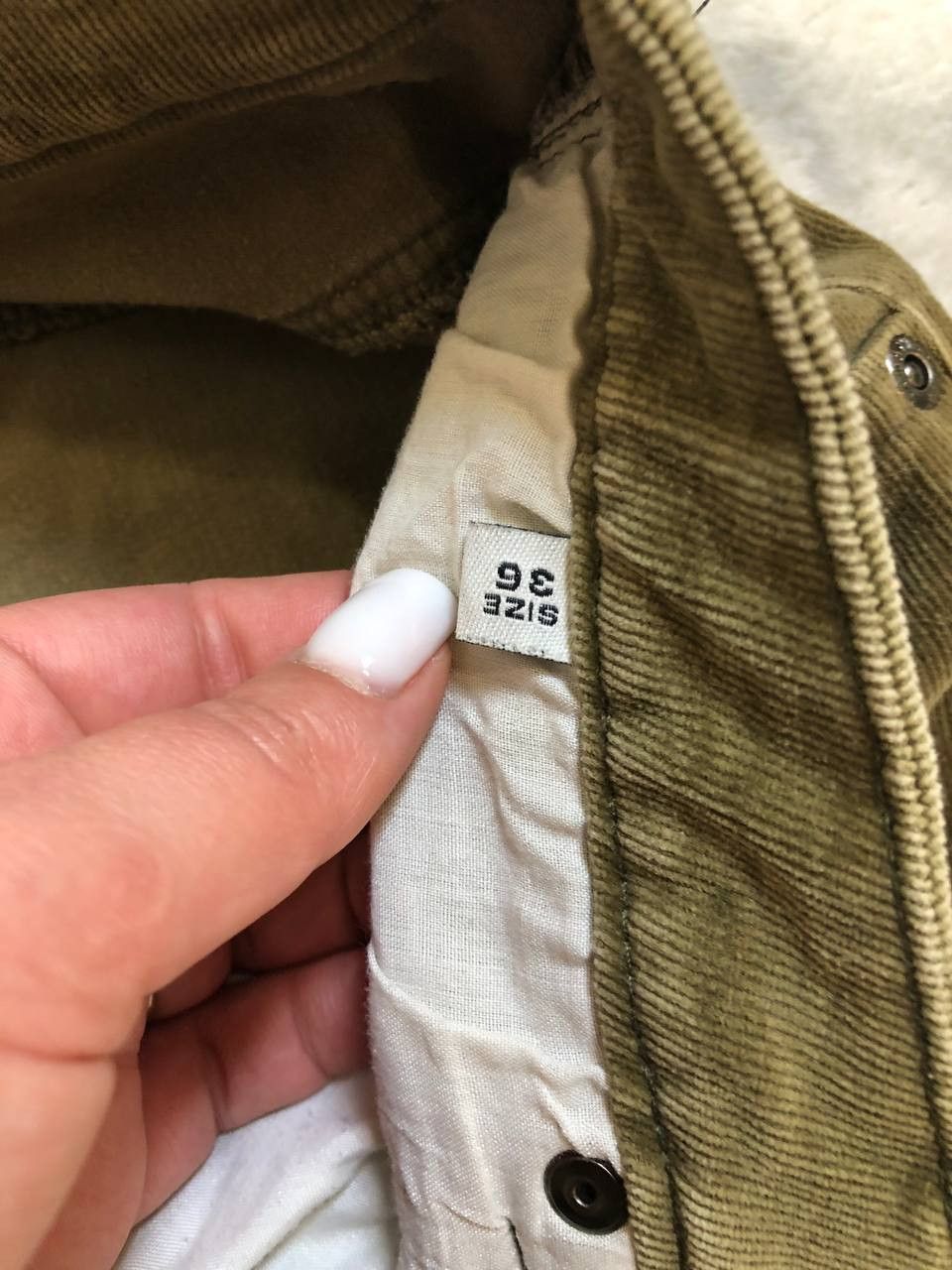 Armani Armani Vintage Y2K Corduroy straight pants streetwear Size US 36 / EU 52 - 5 Thumbnail