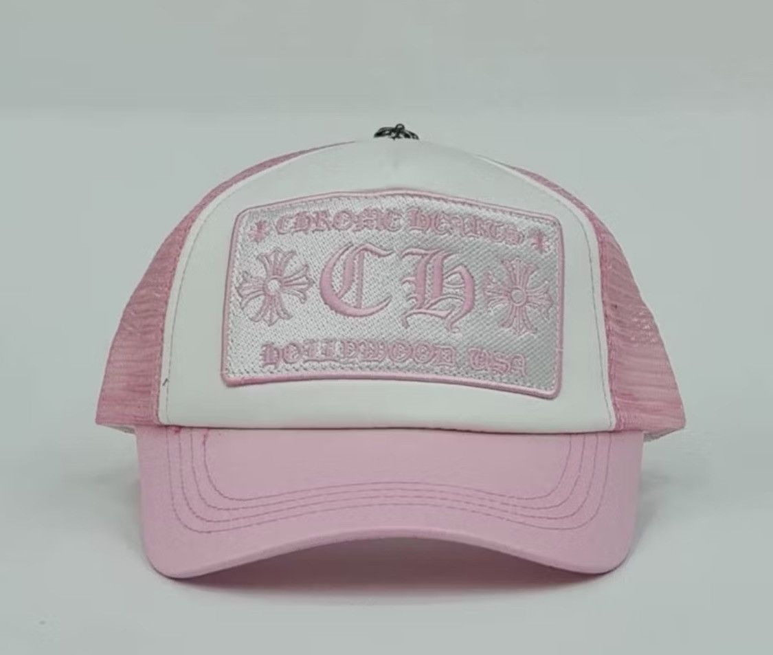Chrome Hearts Limited Colour Vintage Chrome Heart Trucker Hat Size ONE SIZE - 7 Thumbnail