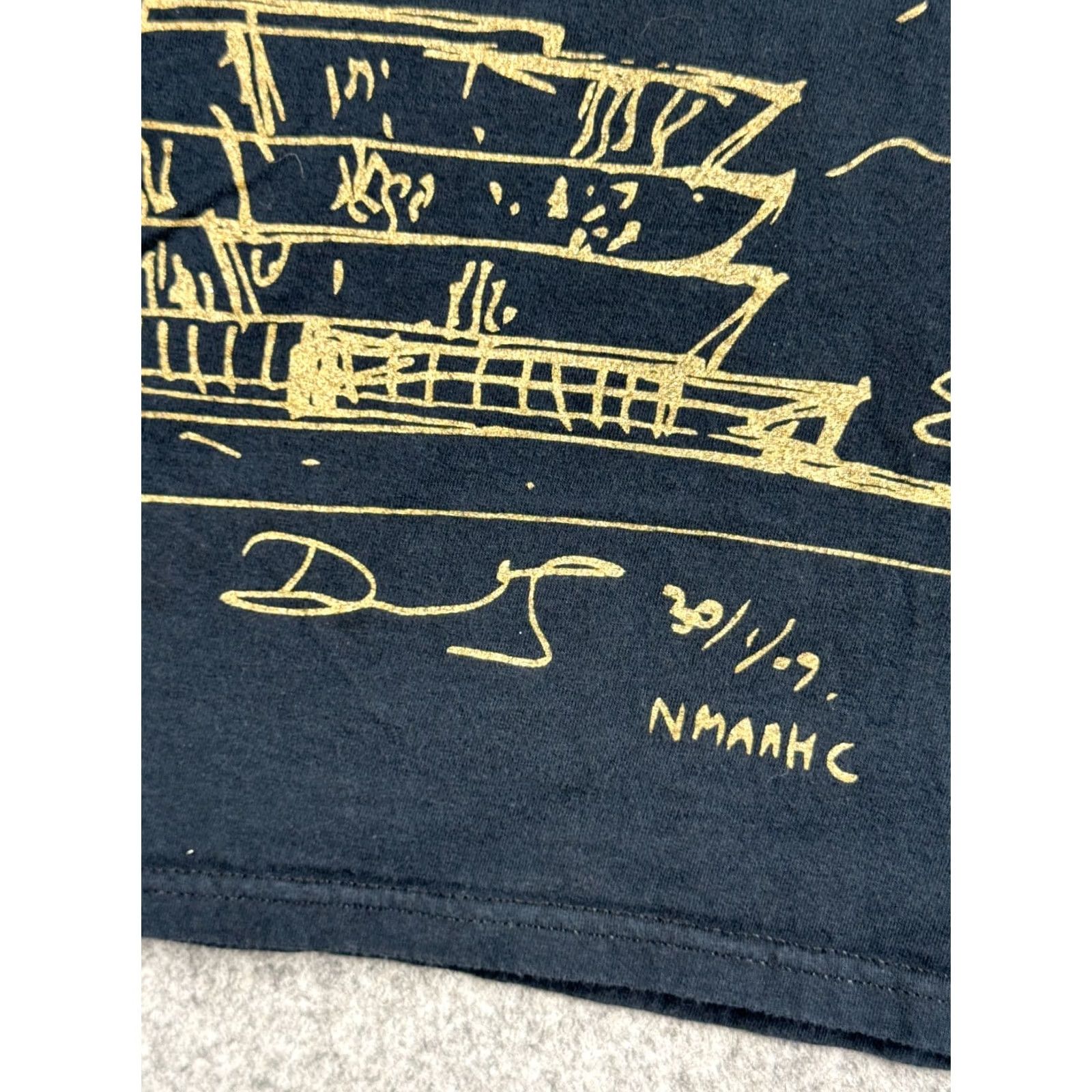 Vintage VINTAGE Smithsonian Shirt Men's XL Black David Adjaye African Heritage Abstract Size US XL / EU 56 / 4 - 6 Thumbnail