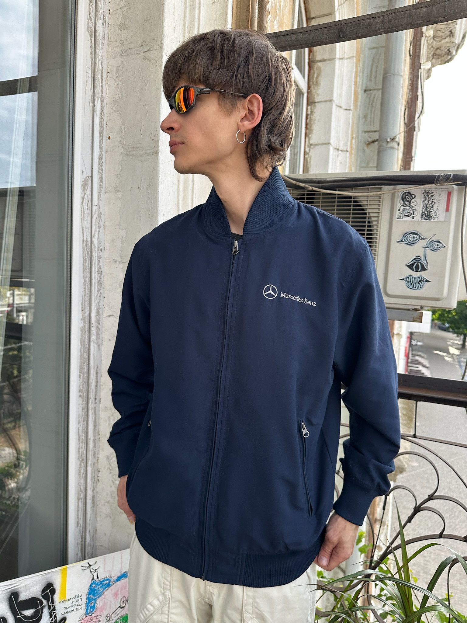 Mercedes-Benz Vintage mercedes benz jacket bomber Racing Formula Size US M / EU 48-50 / 2 - 2 Thumbnail