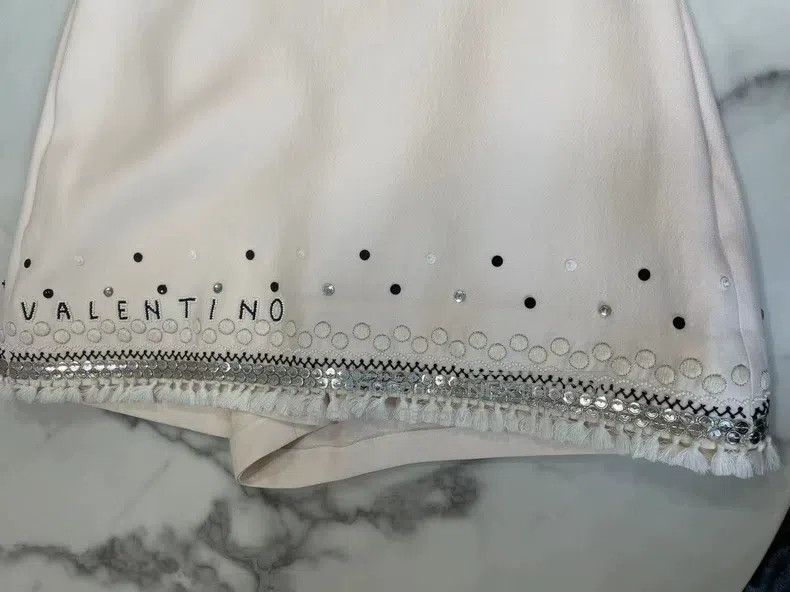 Valentino Valentino Silk wool print skirt Size M / US 6-8 / IT 42-44 - 3 Thumbnail