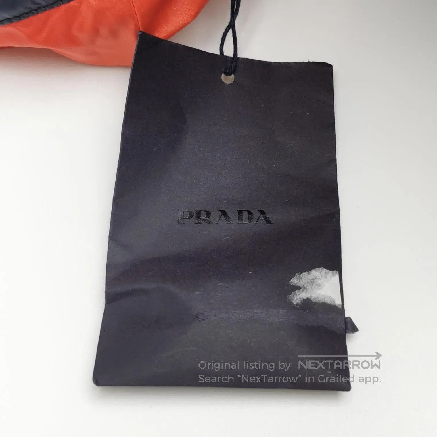 Prada Prada M Size Logo Pocket White T. Size US M / EU 48-50 / 2 - 1 Thumbnail