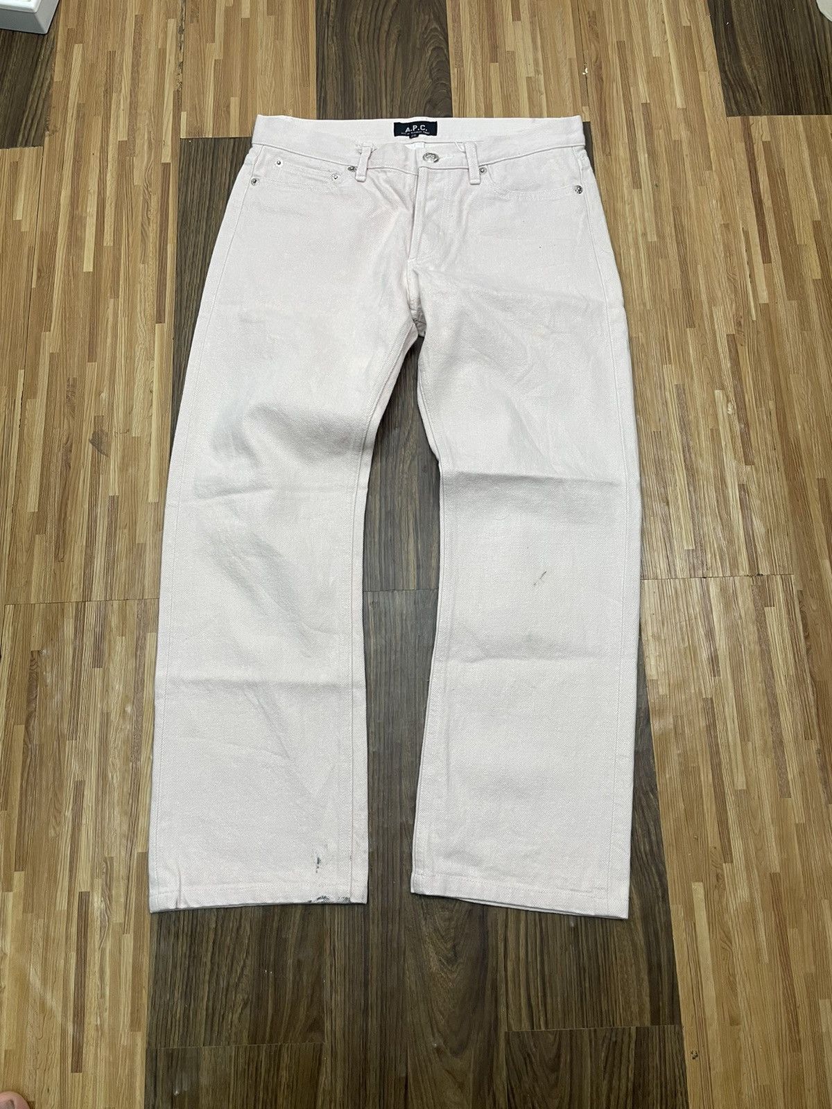 A.P.C. Vintage APC Jeans Selvedge Denim White Size 28 Size US 28 / EU 44 - 4 Thumbnail