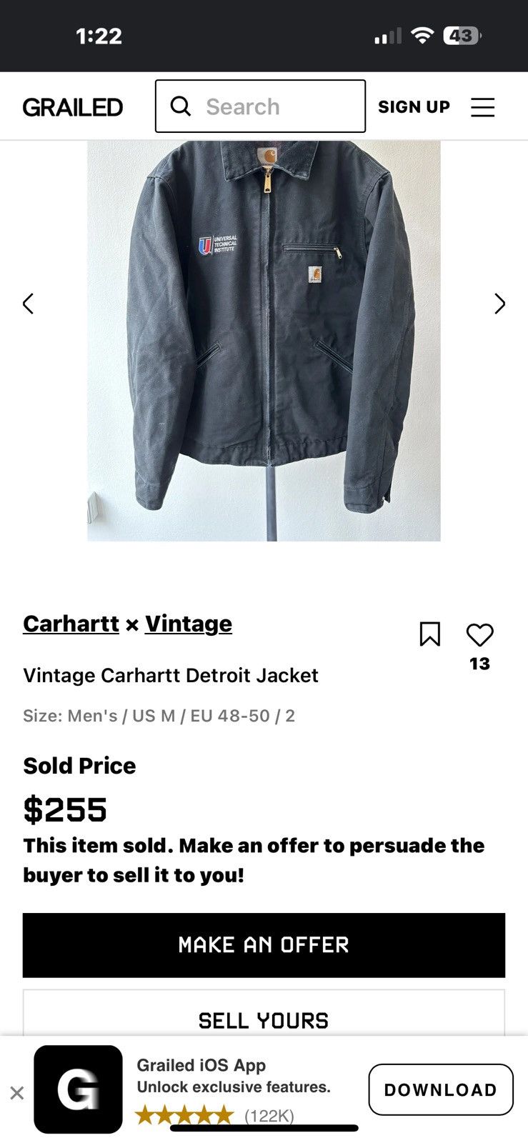 Carhartt × Vintage Carhartt x Vintage Size US M / EU 48-50 / 2 - 6 Thumbnail