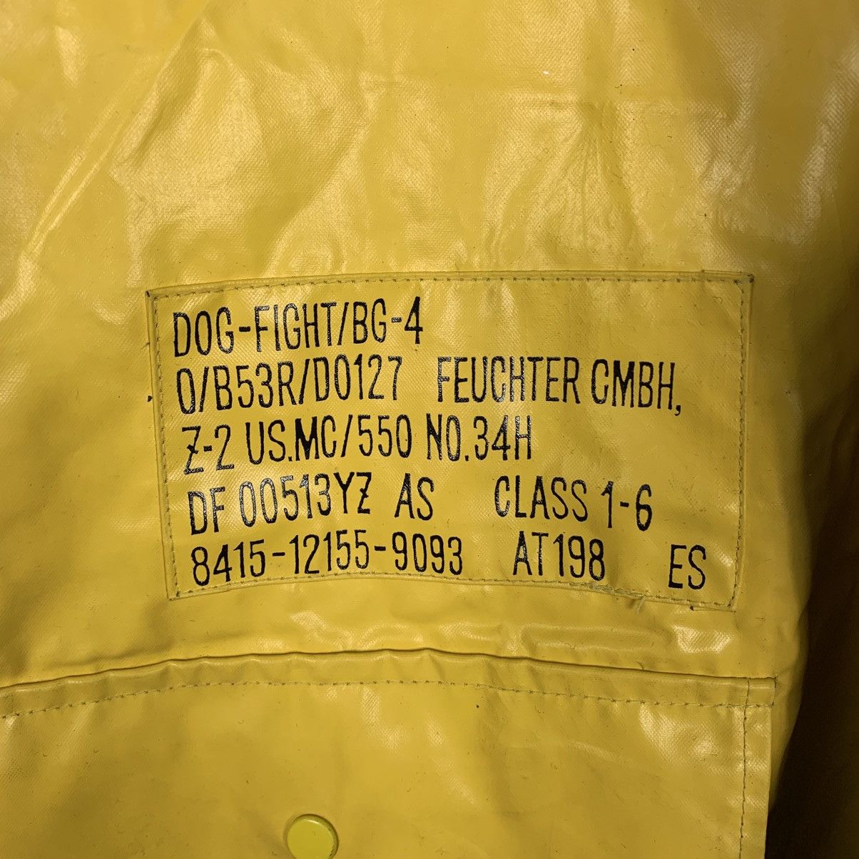 Japanese Brand Dog Fight Military USN Hooded Jacket Size US XL / EU 56 / 4 - 15 Thumbnail