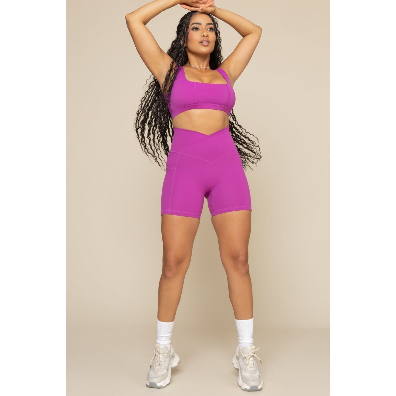 Other Popflex Cargo Midi Shorts Royal Orchid Sold Out Size Small Size 27" / US 4 / IT 40 - 2 Thumbnail