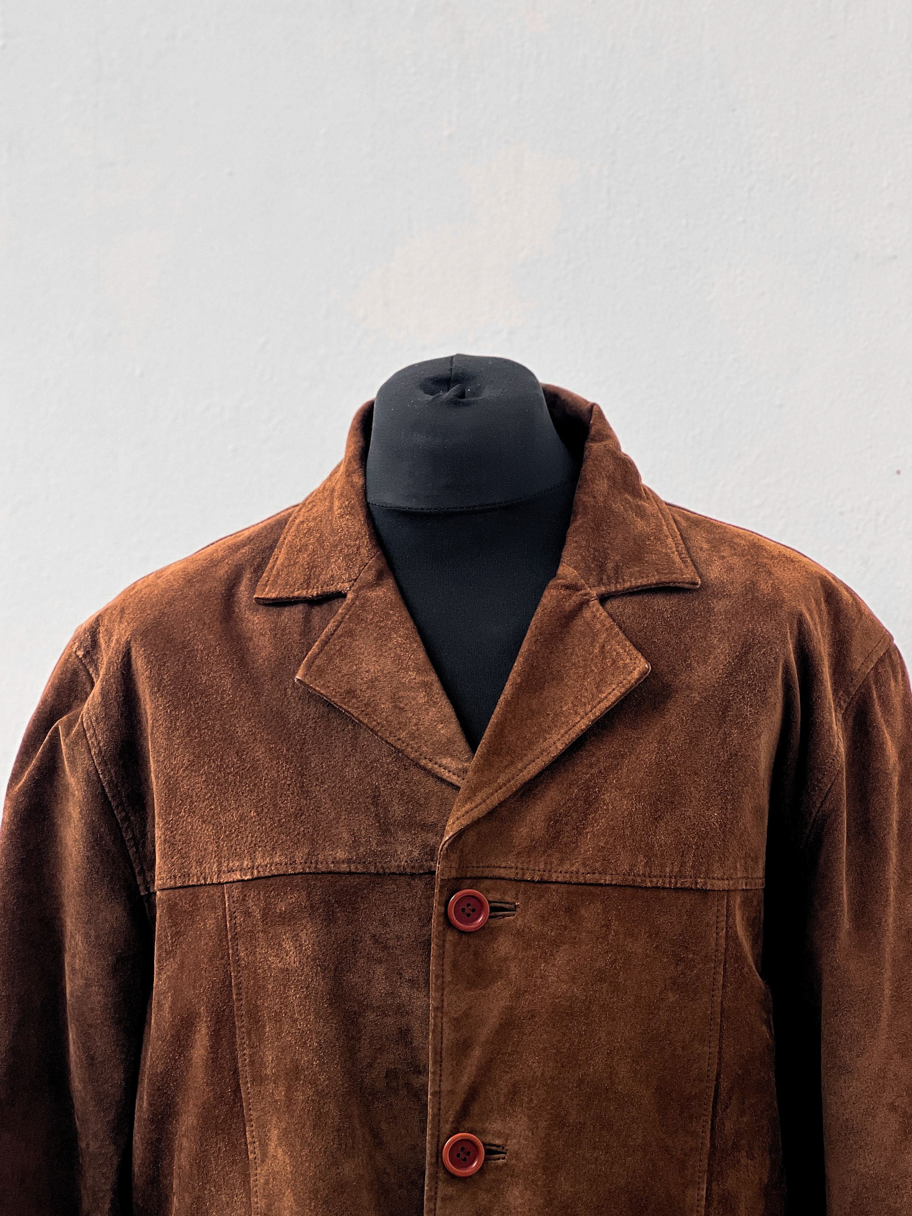 C&A C&A x Angelo Litrico vintage Leather blazer Jacket Size US XL / EU 56 / 4 - 10 Thumbnail