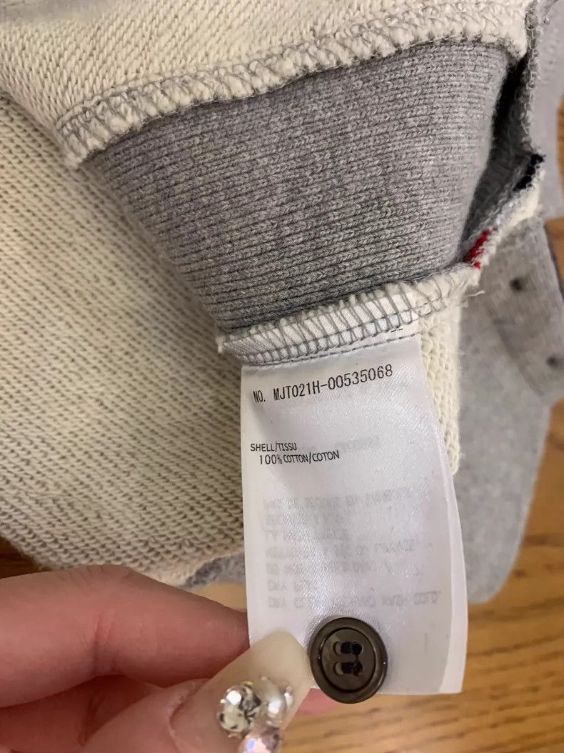 Thom Browne Thom browne Gray classic sweatshirt 2503-Nextarrow Size US S / EU 44-46 / 1 - 6 Thumbnail