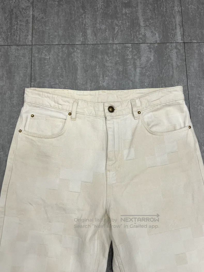 Louis Vuitton Louis Vuitton Checkerboard denim pants Size US 33 - 3 Thumbnail