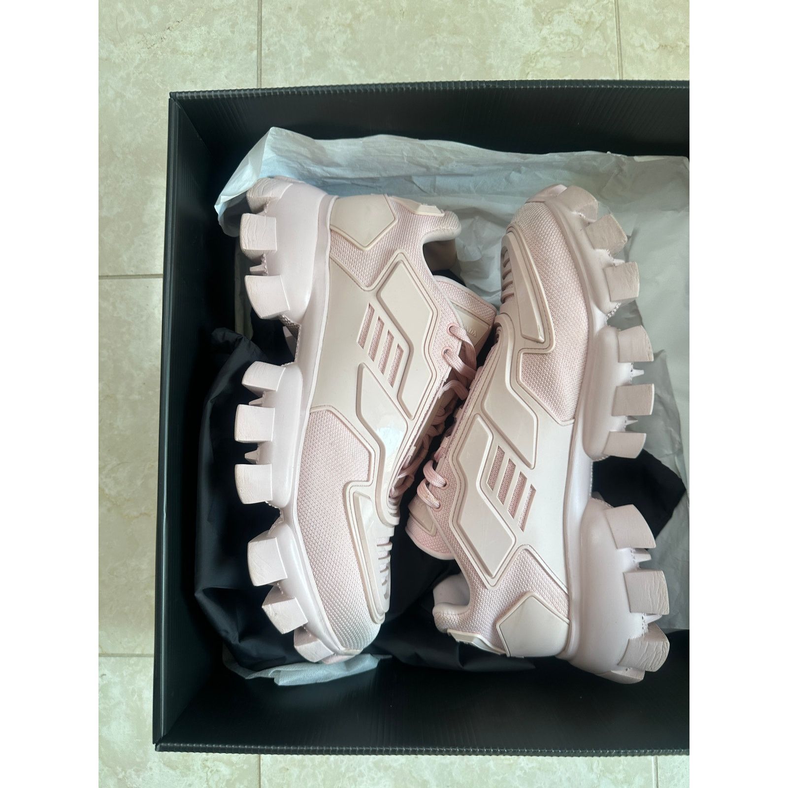 Prada Size 10.5 - Prada Cloudbust Pink Sneakers Size US 10.5 / EU 43-44 - 4 Thumbnail