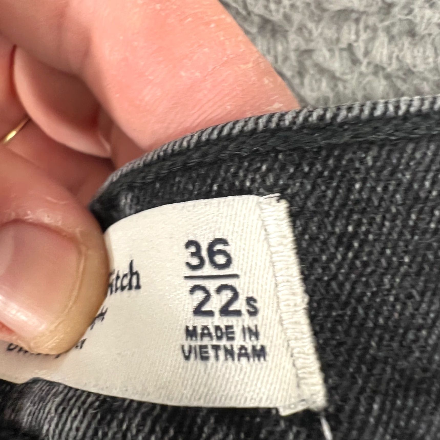 Abercrombie & Fitch VINTAGE Abercrombie & Fitch Curve Love ‘90s Straight Jeans Plus Size 22 Black Womens Size 40" / US 18 - 7 Thumbnail