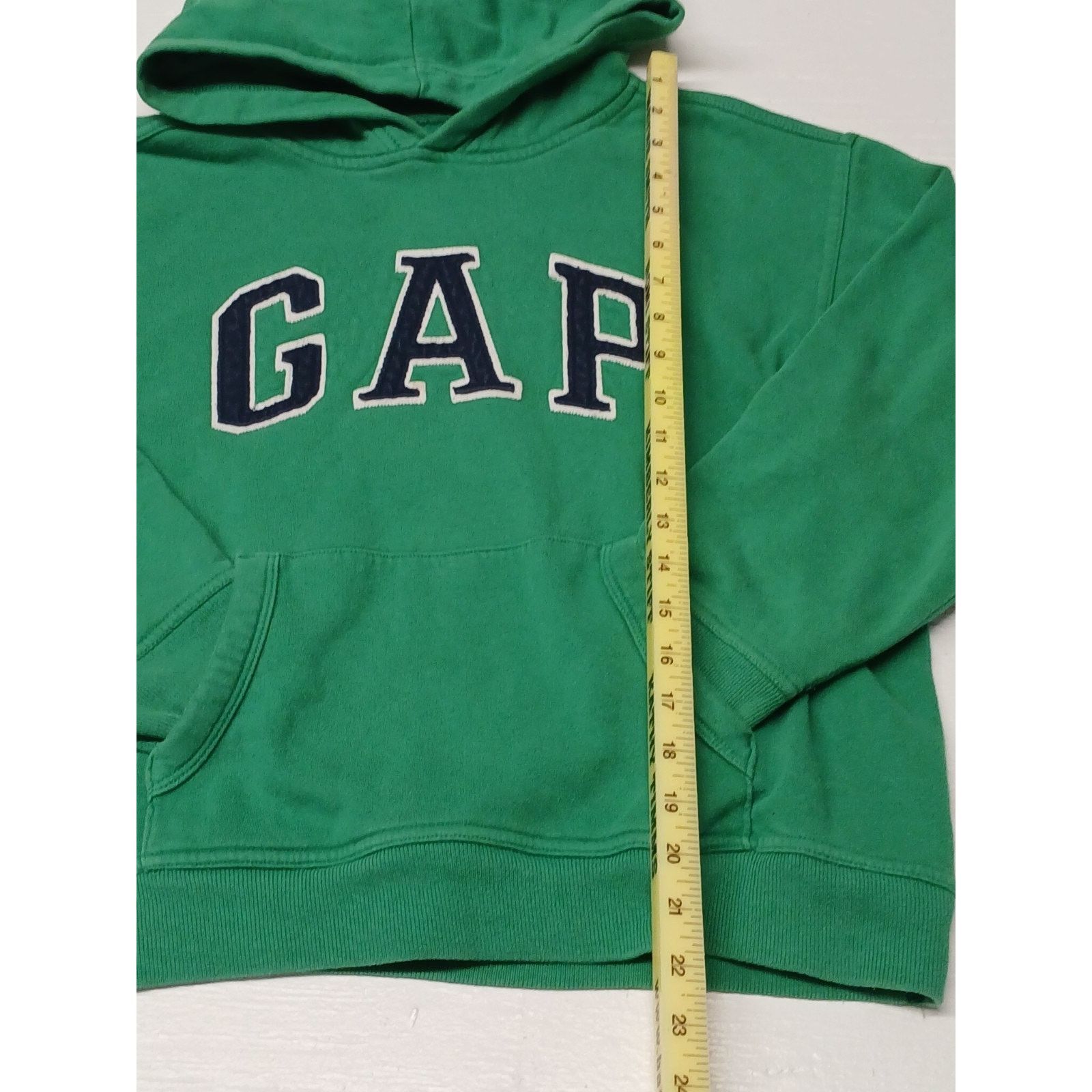 Gap Gap Kids (Large) Green Pullover Hoodie Sweatshirt Size L / US 10 / IT 46 - 3 Thumbnail