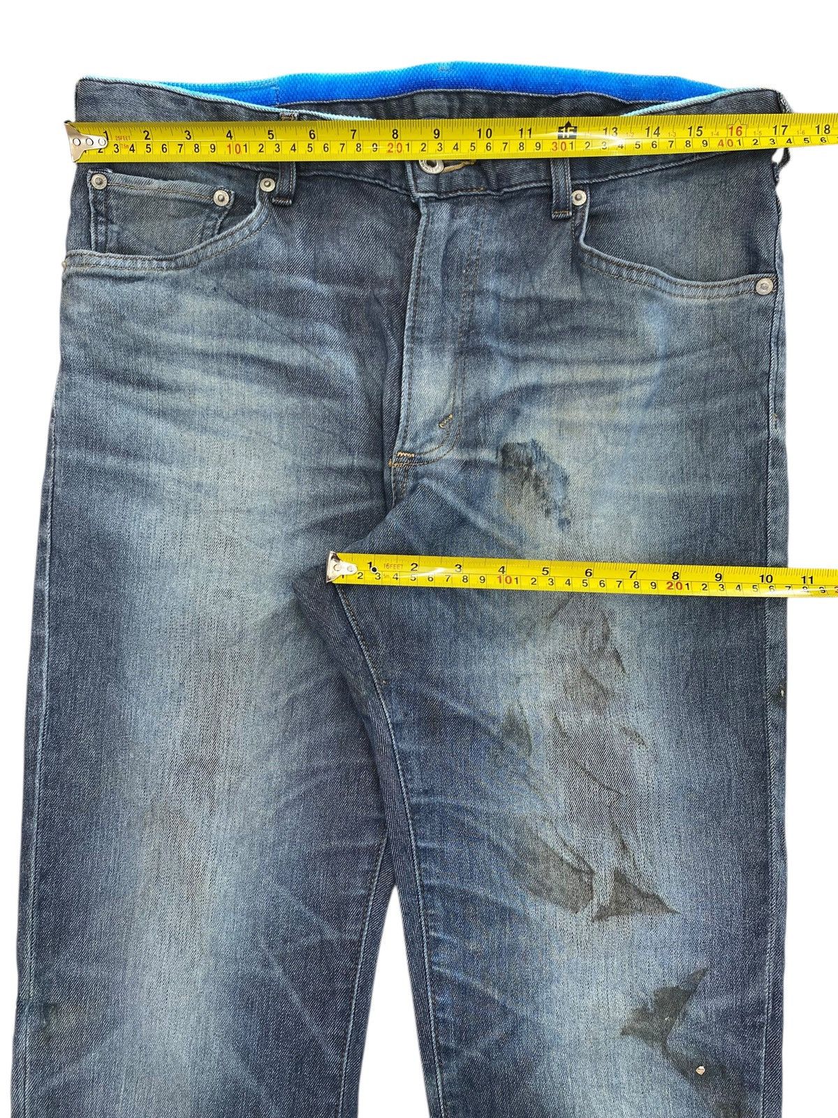 Edwin Edwin Faded Wash Whiskers Style Bootcut Soft Jeans Size US 34 / EU 50 - 9 Thumbnail
