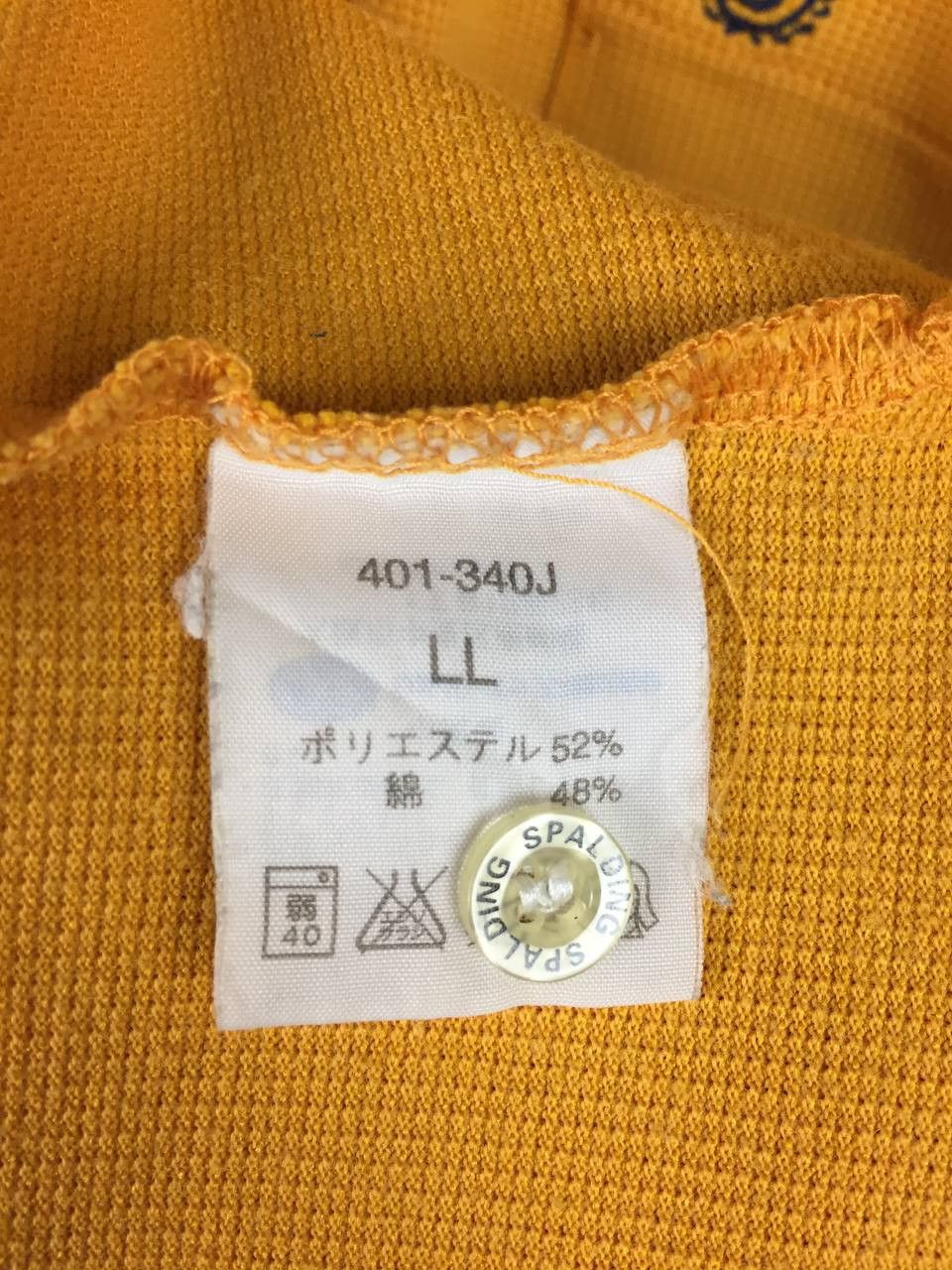 Spalding Vtg Spalding Embroidered Logo Retro Long Sleeve Shirt Size US XL / EU 56 / 4 - 14 Thumbnail