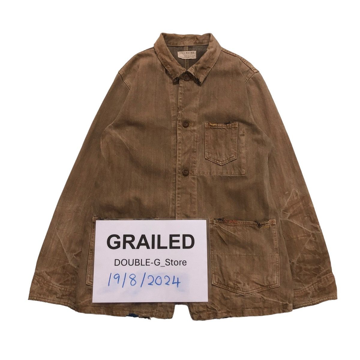 Japanese Brand 📌VINTAGE CHORE JACKET SPELL BOUND UNION MADE ISSEY MIYAKE Size US M / EU 48-50 / 2 - 1 Thumbnail