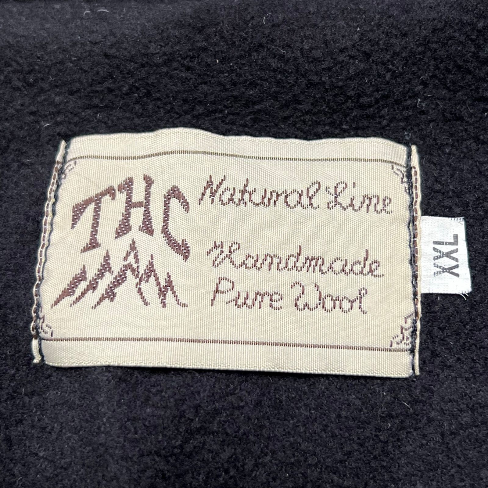 Vintage THC Natural Line Icelandic Pure Wool Sweater 1/4 Zip XXL Size US XXL / EU 58 / 5 - 4 Thumbnail
