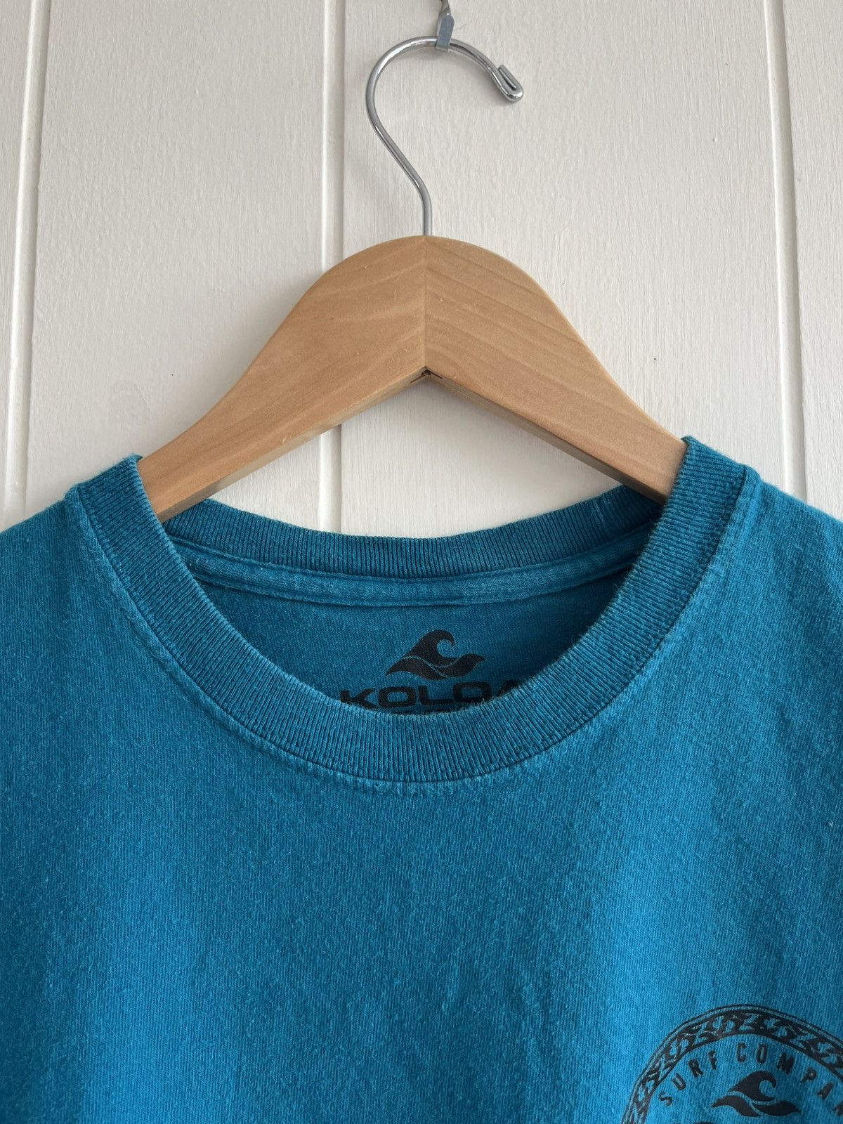 Stussy Koloa Surf Teal 100% Cotton Tee Size US M / EU 48-50 / 2 - 4 Thumbnail