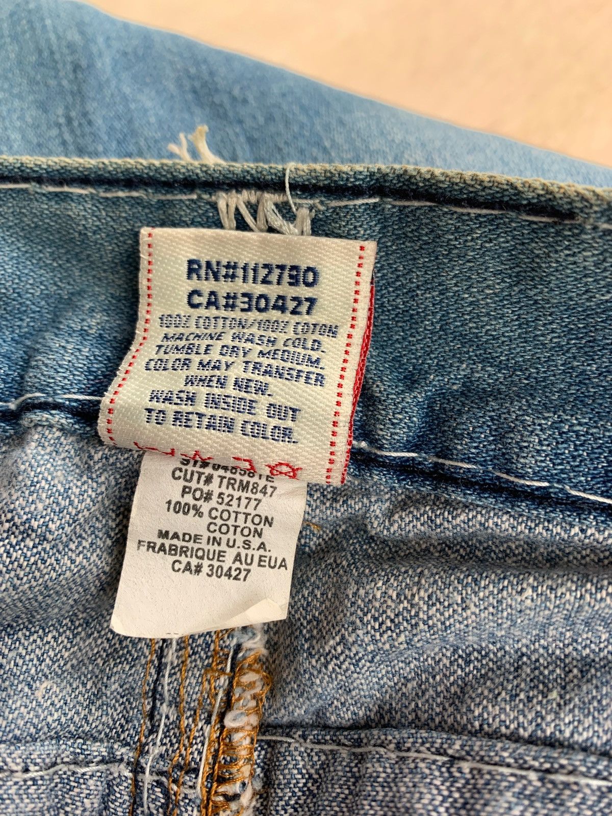 Japanese Brand × True Religion True Religion Bootcut Denim Jeans Size US 31 - 9 Thumbnail