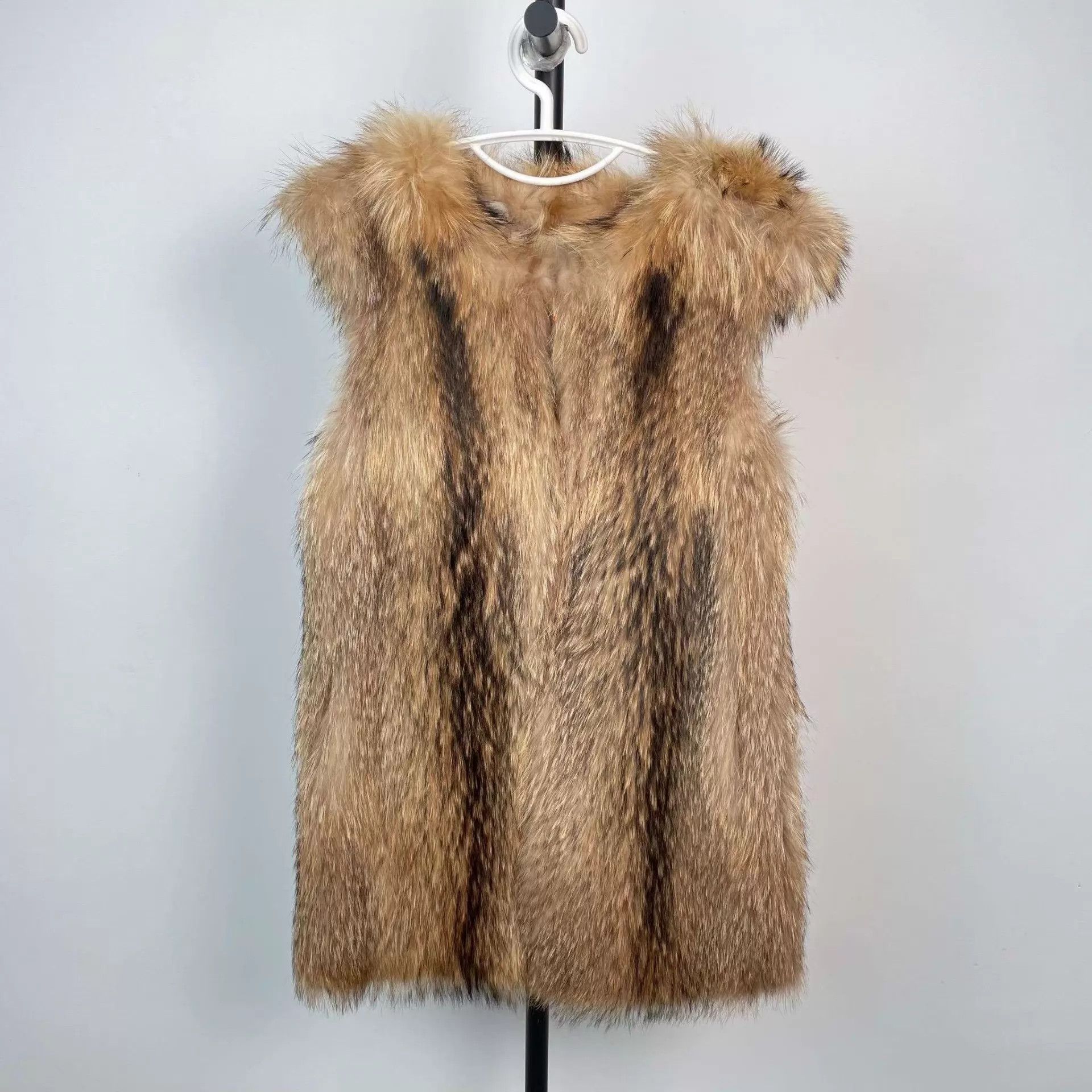Max Mara Max Mara raccoon fur coat Size S / US 4 / IT 40 - 1 Thumbnail