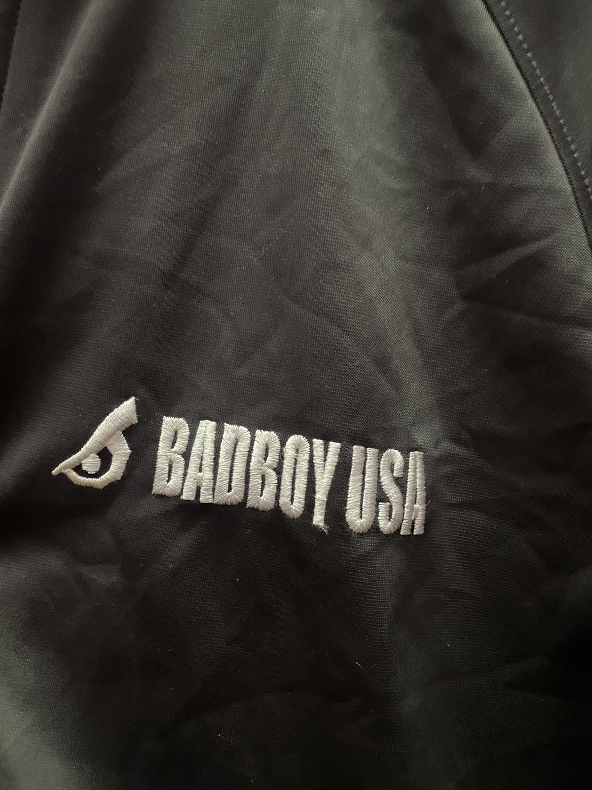 Band Tees 2000s Bad Boy USA Track Top Rap Zipper Jacket Size US L / EU 52-54 / 3 - 6 Thumbnail