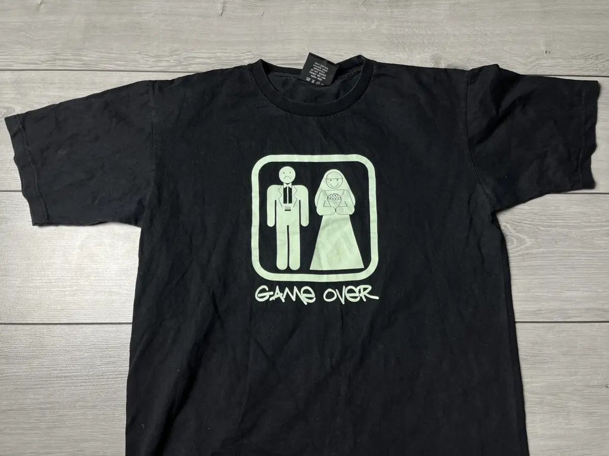 Band Tees Game over Tshirt Humor vintage size Large Size US L / EU 52-54 / 3 - 3 Thumbnail