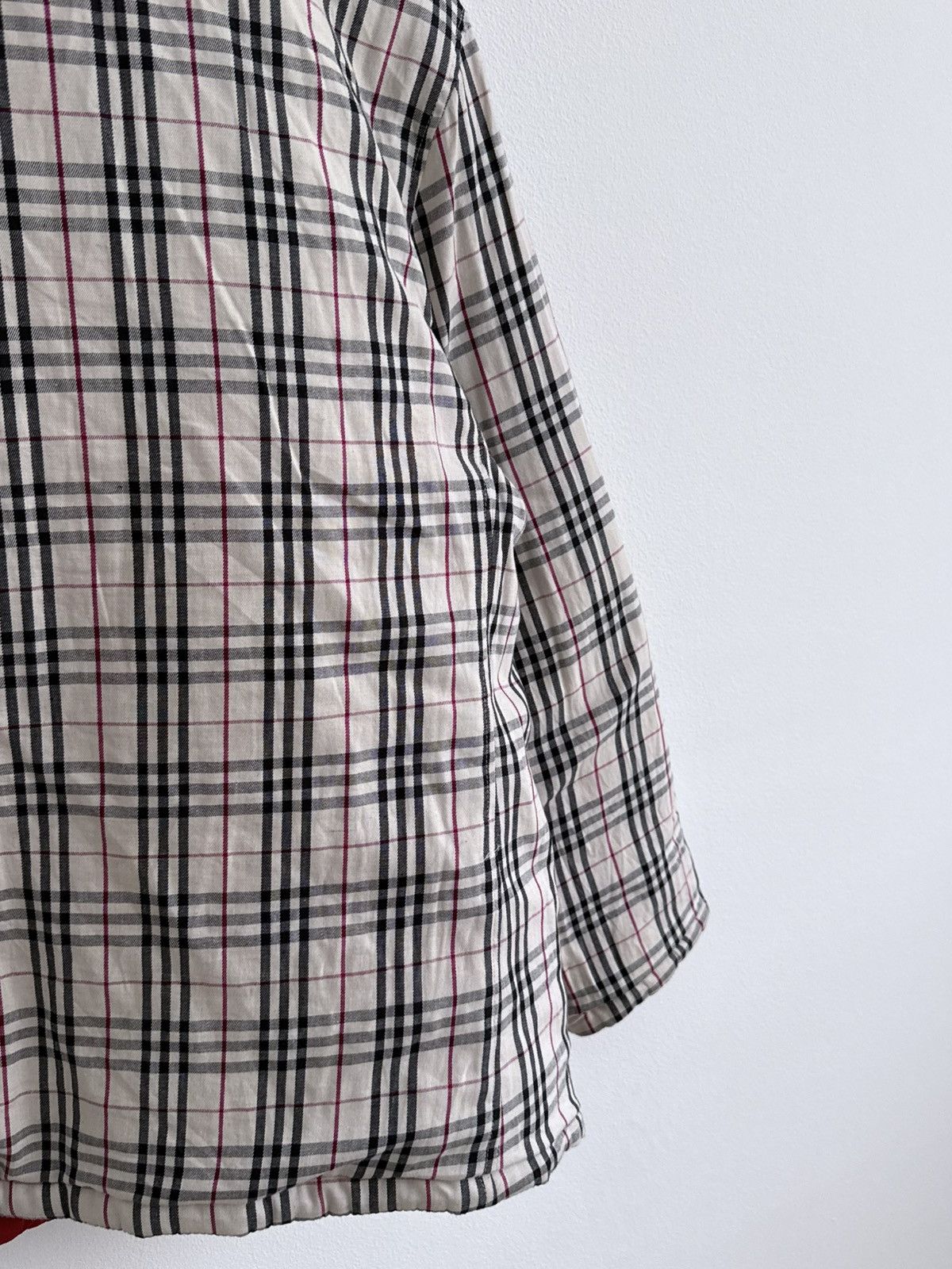 Burberry Vintage Burberry Quilted Nova Check Reversible Jacket Size XL / US 12-14 / IT 48-50 - 9 Thumbnail