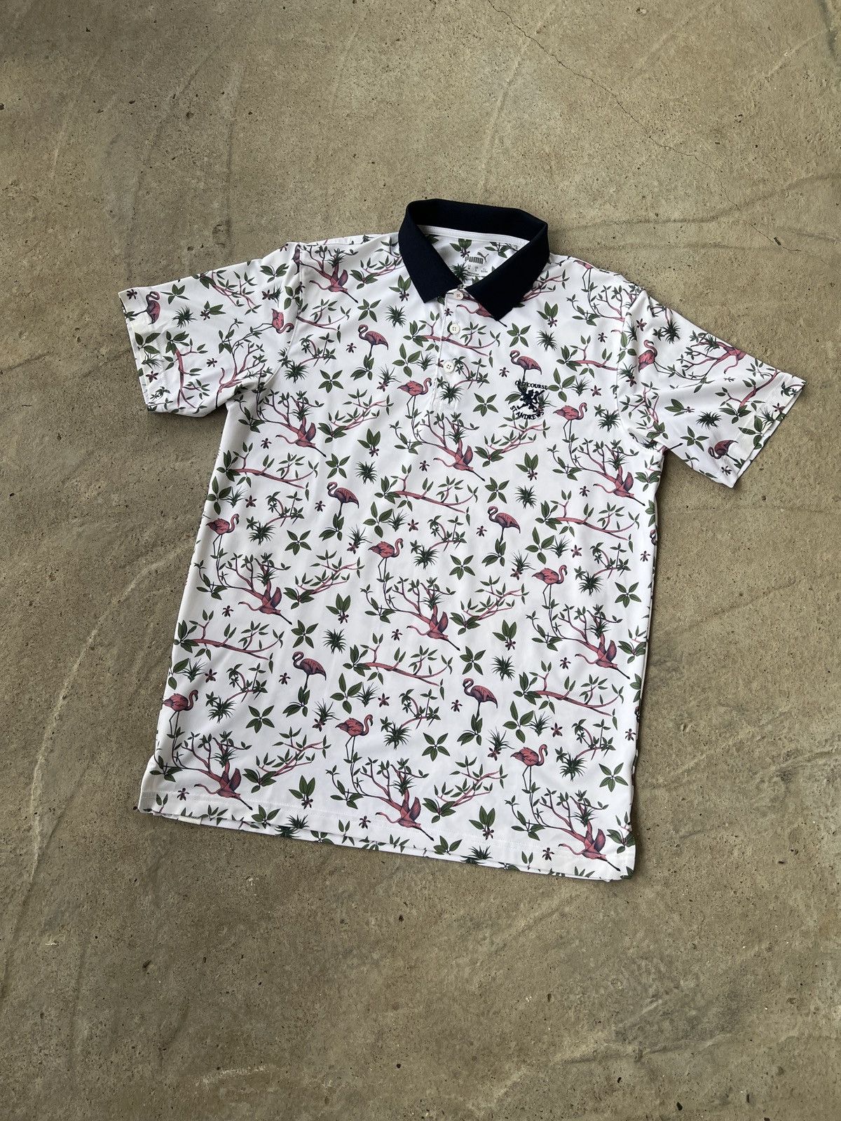Puma Puma Flamingo Lagoon Polo Size US M / EU 48-50 / 2 - 1 Thumbnail