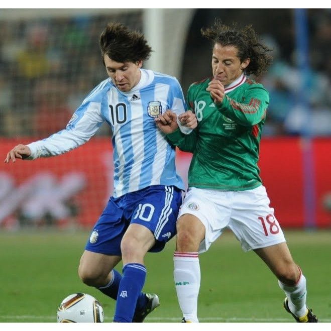Adidas Messi Argentina 2010 WORLD CUP Home Soccer Jersey L Size US L / EU 52-54 / 3 - 8 Thumbnail