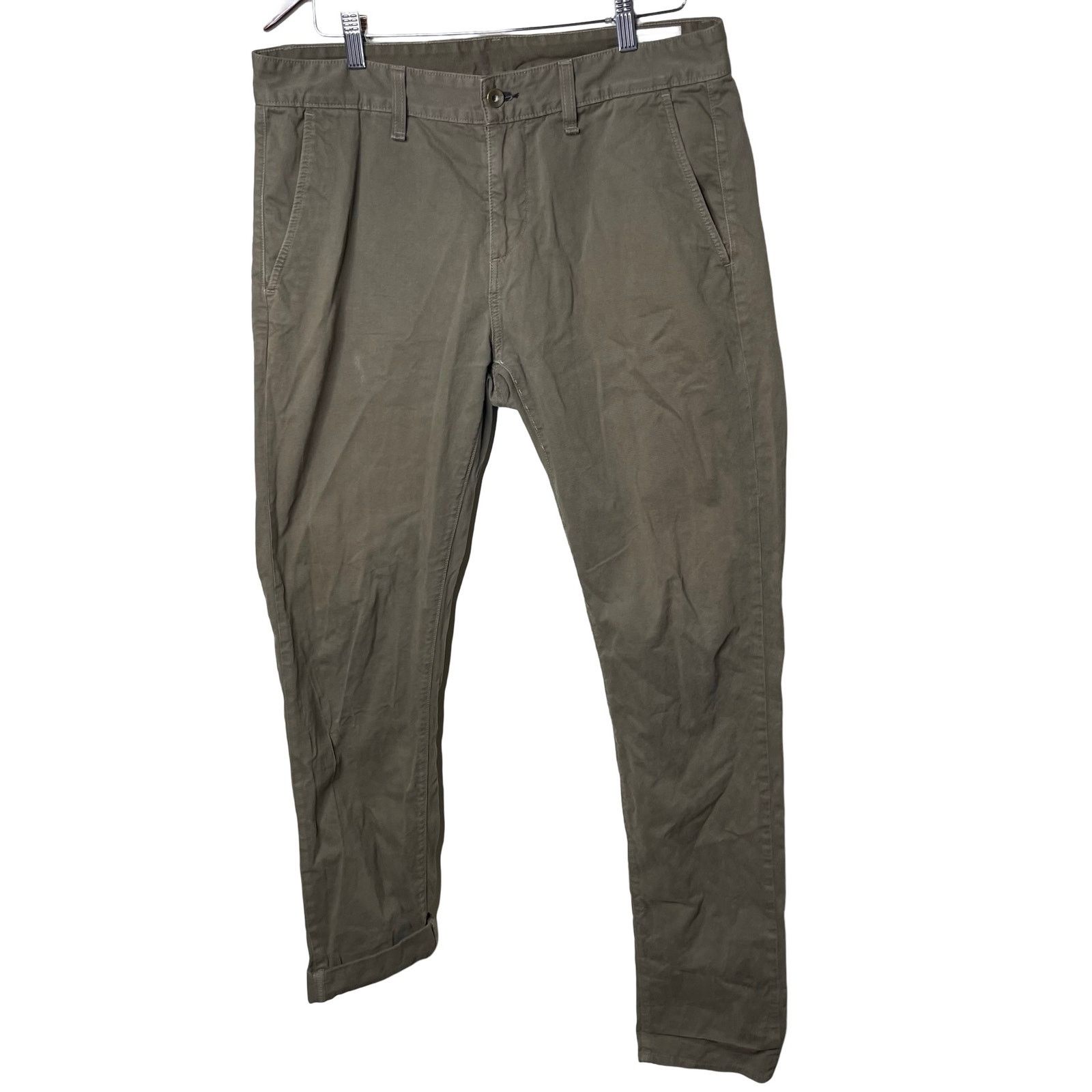 Rag & Bone Rag & Bone Standart Issue green chino pants sz 33x34 Size US 33 - 1 Thumbnail