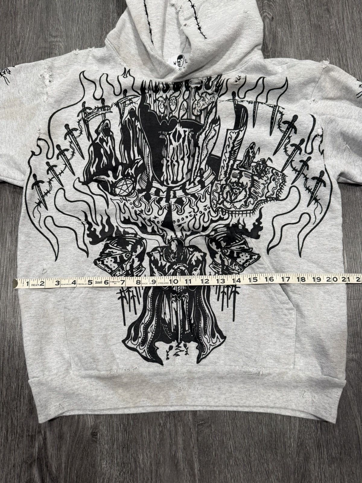 Warren Lotas Warren Lotas Knight King Hoodie Size US M / EU 48-50 / 2 - 9 Thumbnail